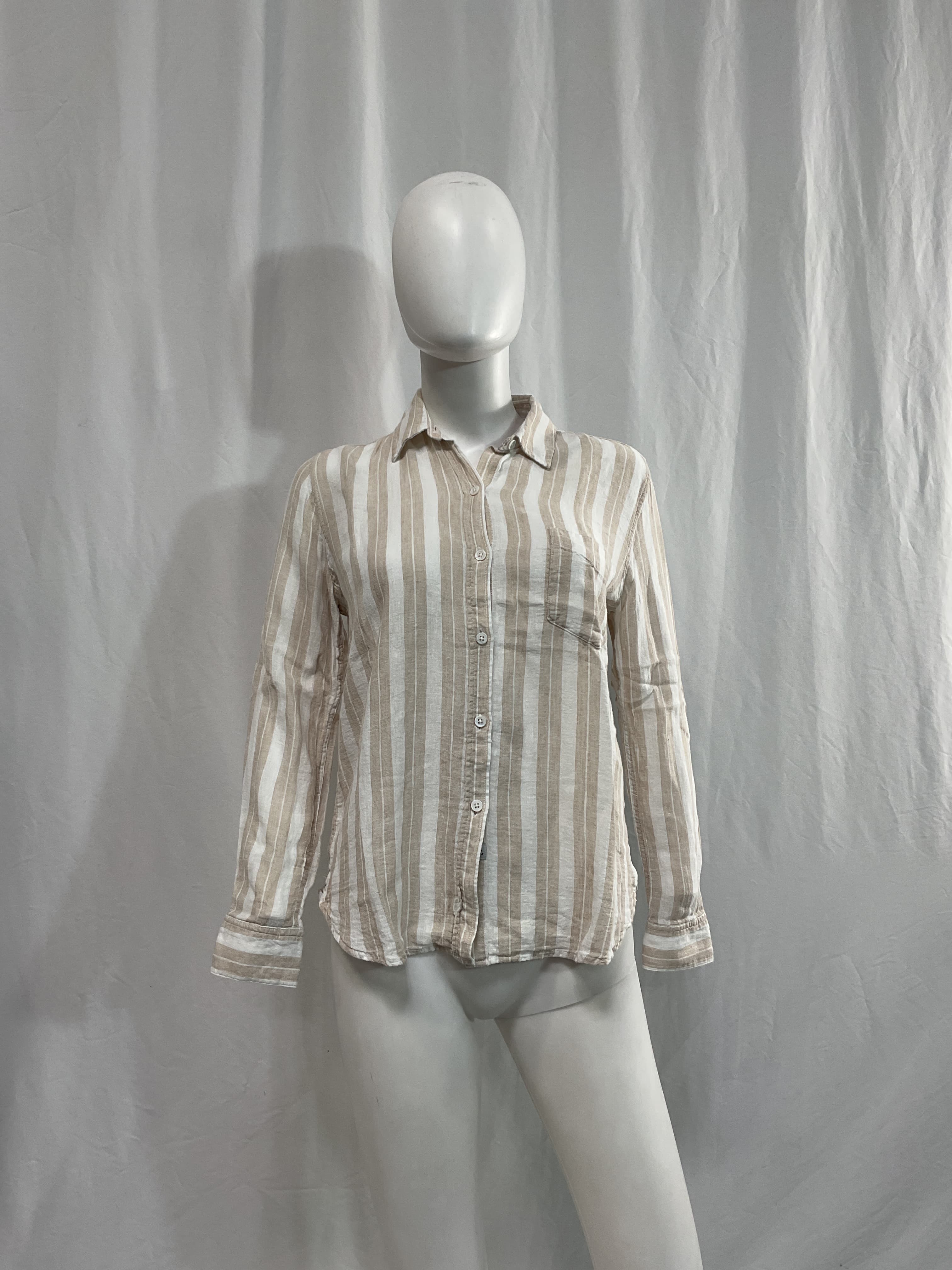 Charli Button Up Shirt In Shore Stripe - Image 2