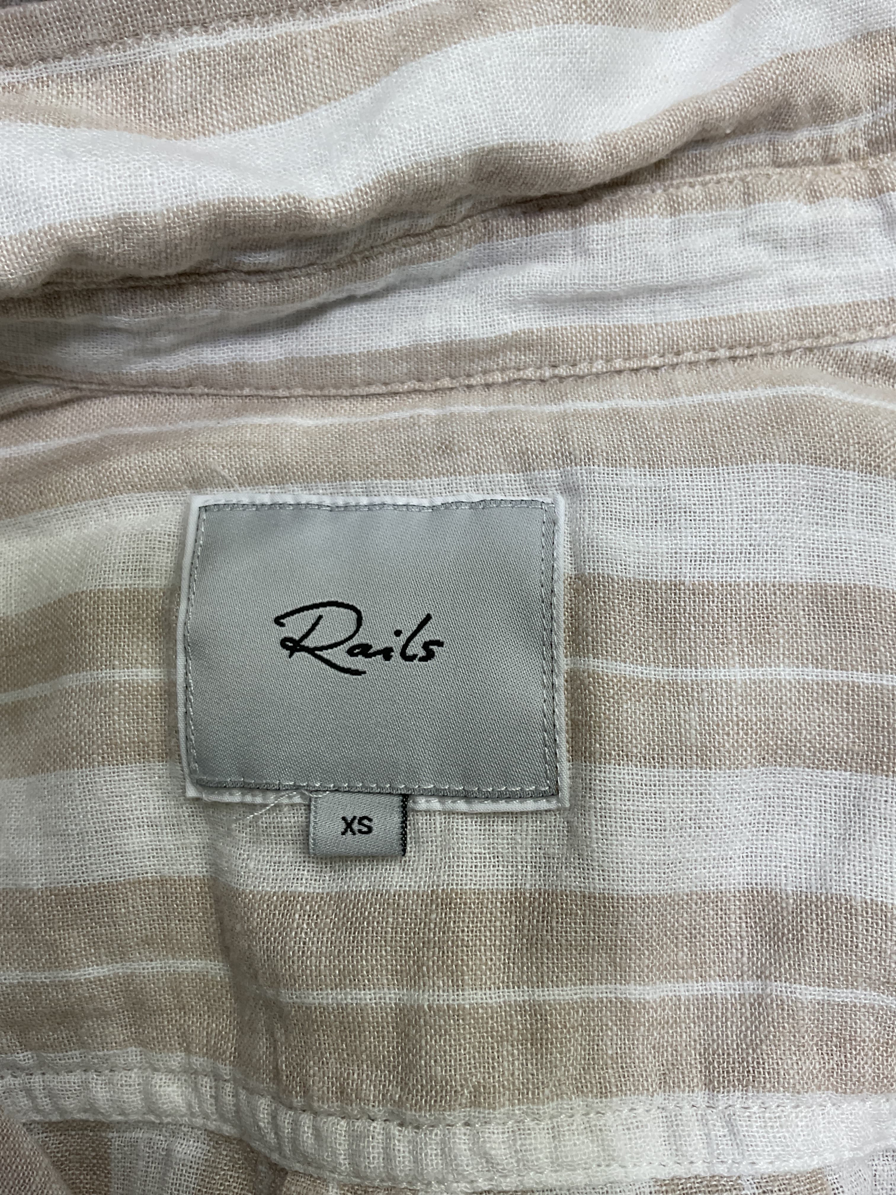 Charli Button Up Shirt In Shore Stripe - Image 3
