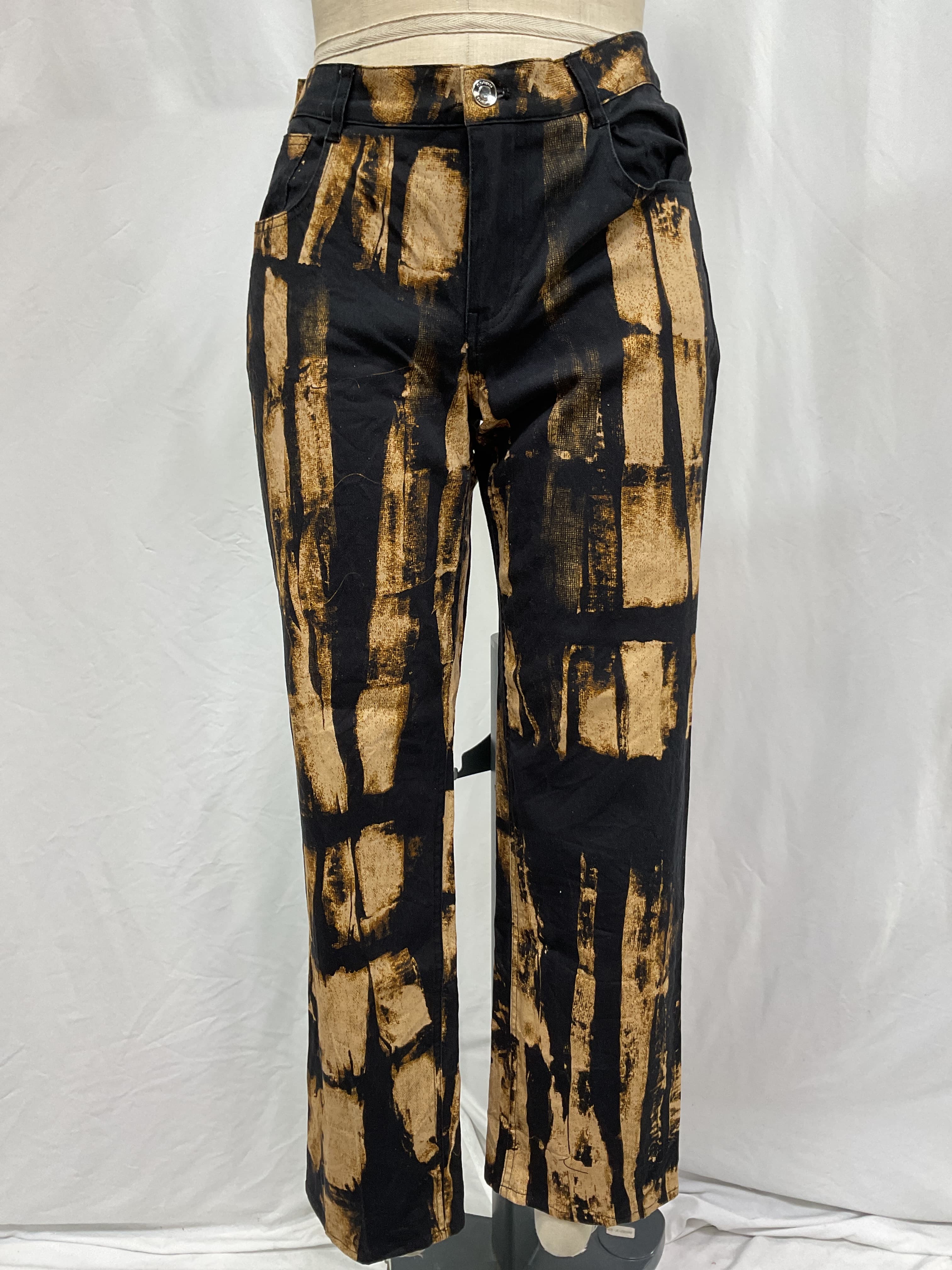 Fargo Pant In Treading Brown - Image 4