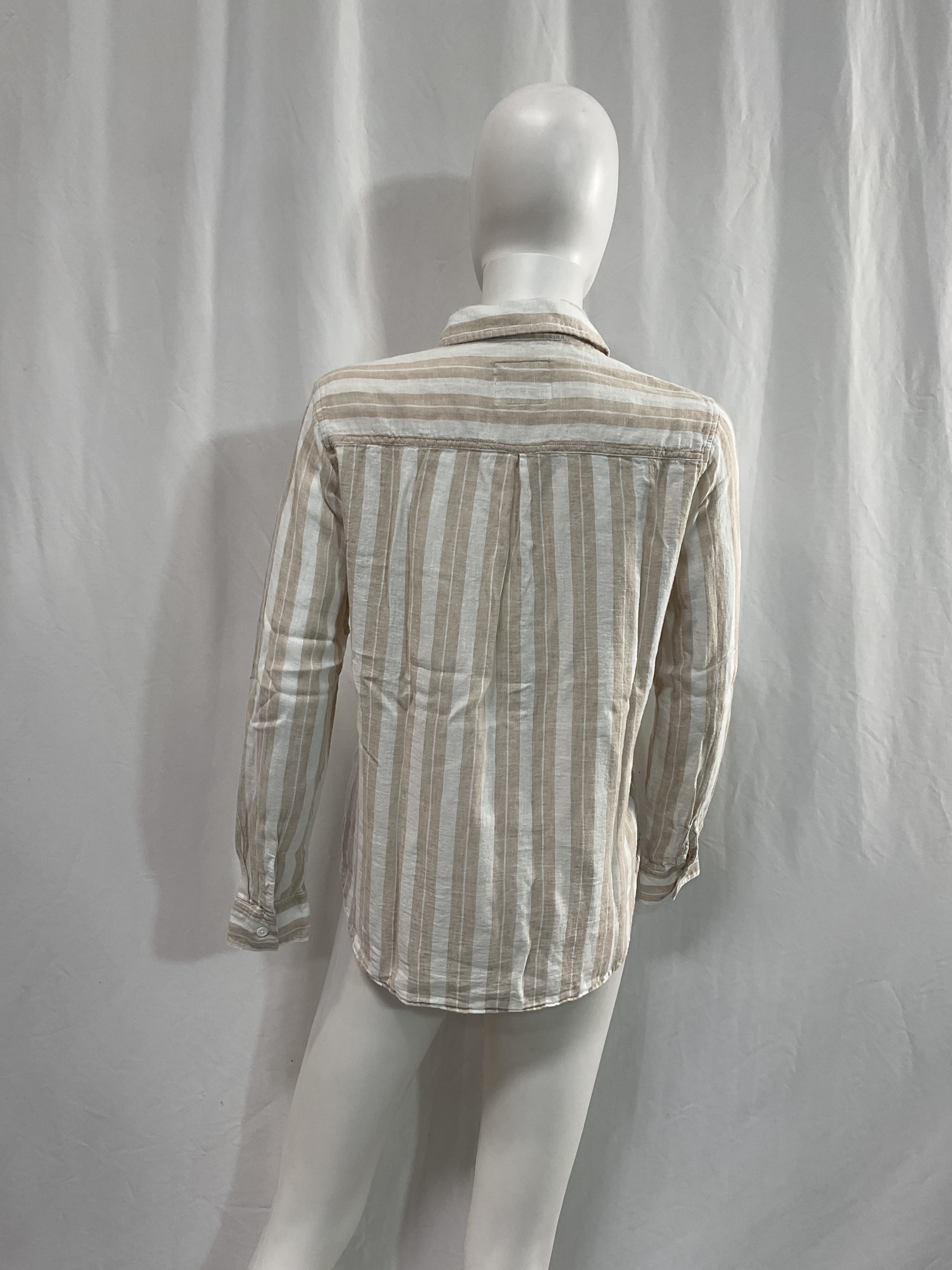 Charli Button Up Shirt In Shore Stripe - Image 4