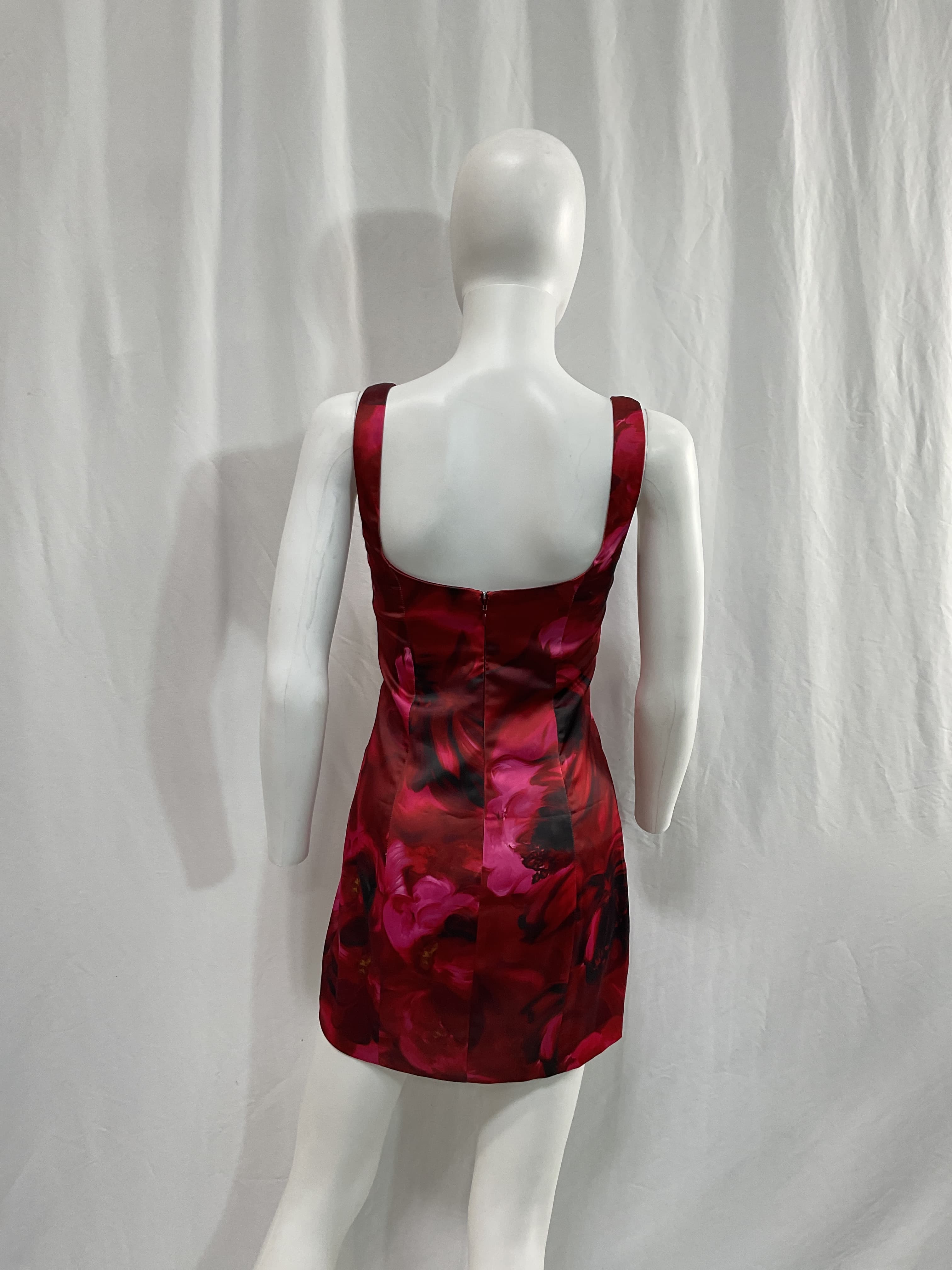 Carpenter Mini Dress In Rhoda Floral Multi - Image 4