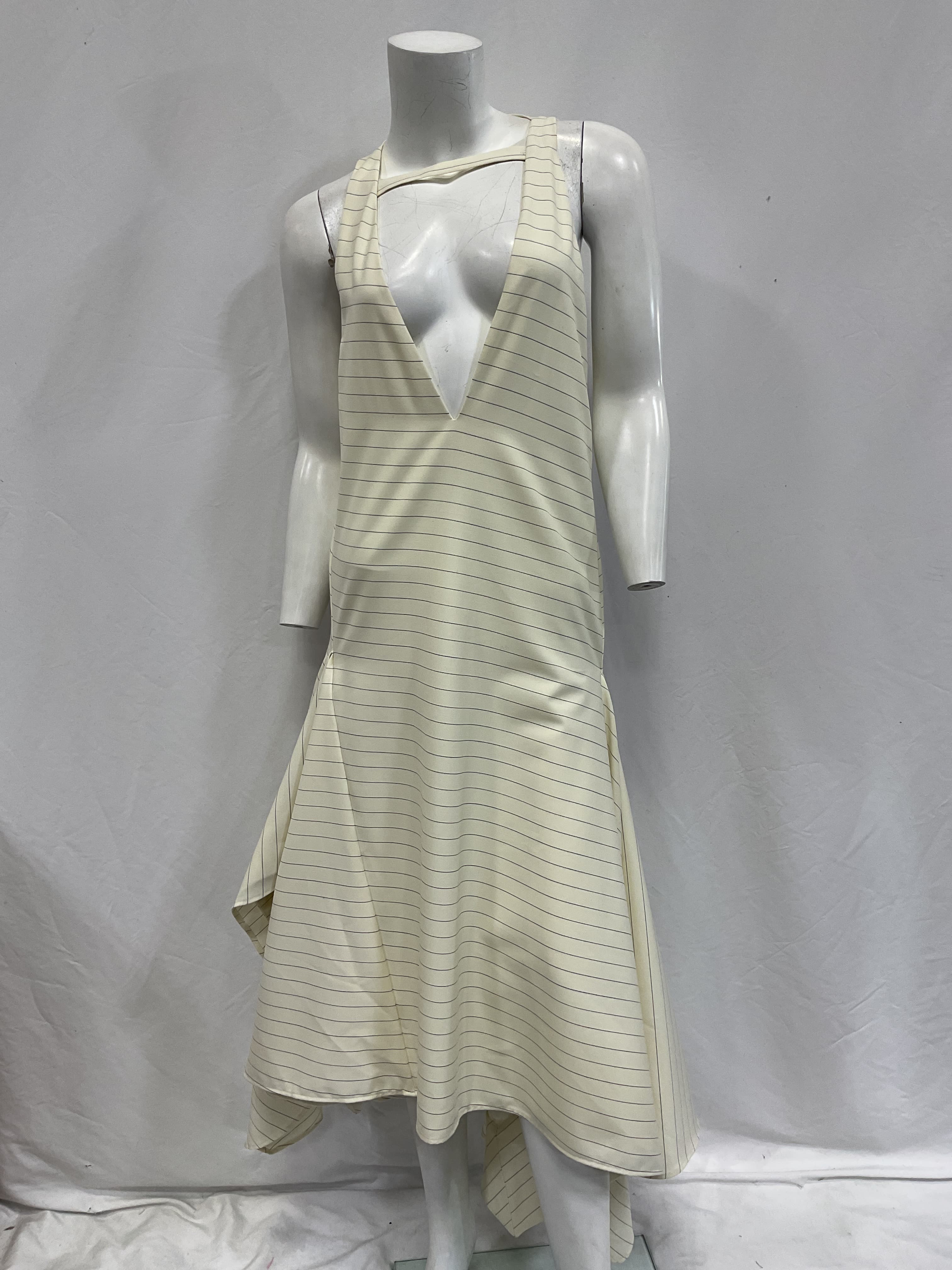 V Neck Square Hem Dress - Image 2