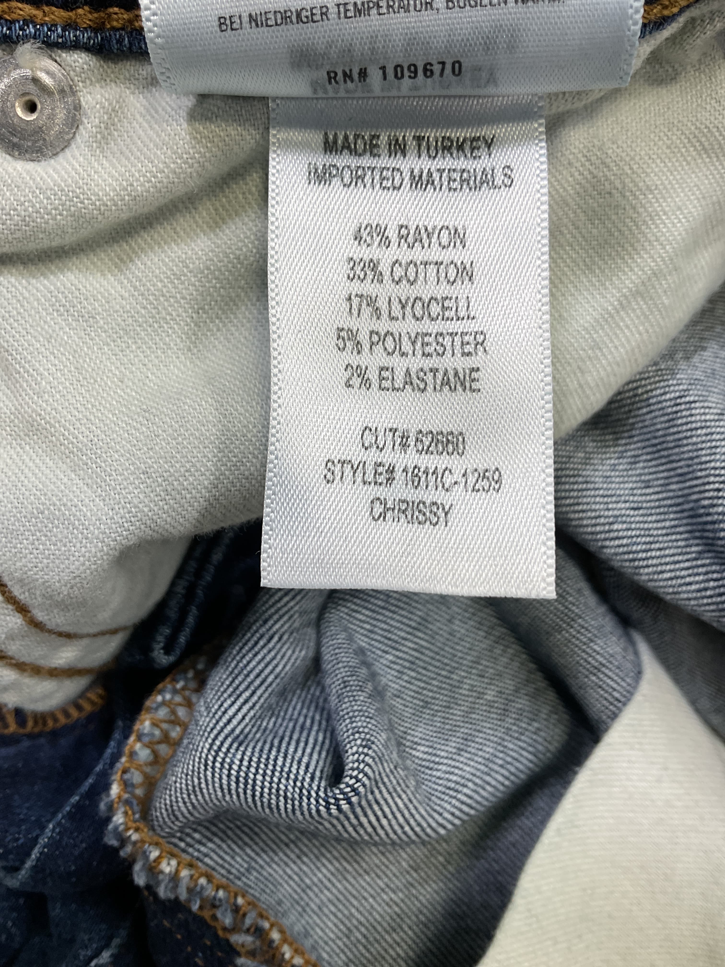 Chrissy High Rise Skinny Jeans Morella - Image 2