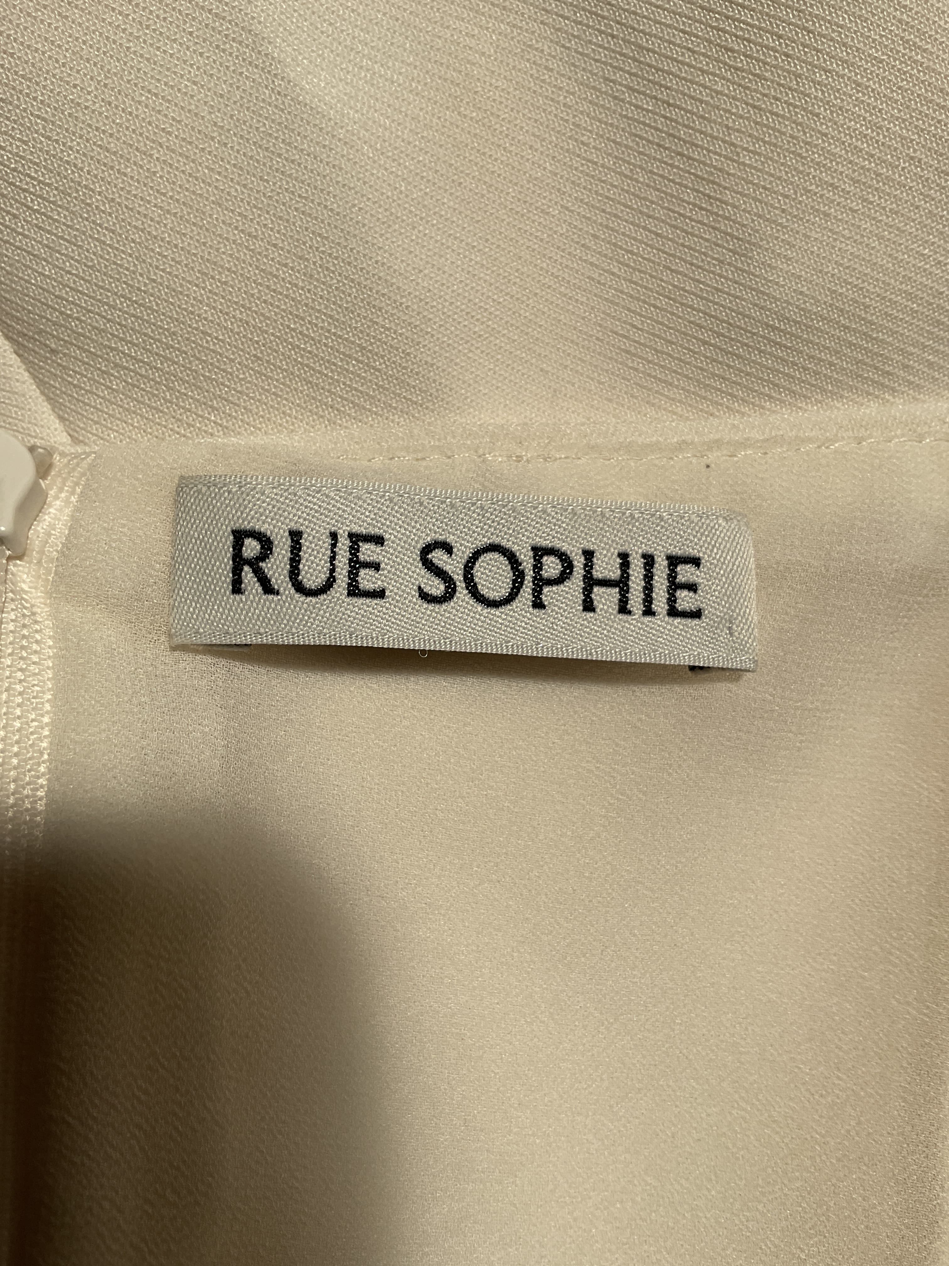 Pixie Mini Dress In Ivory - Image 4