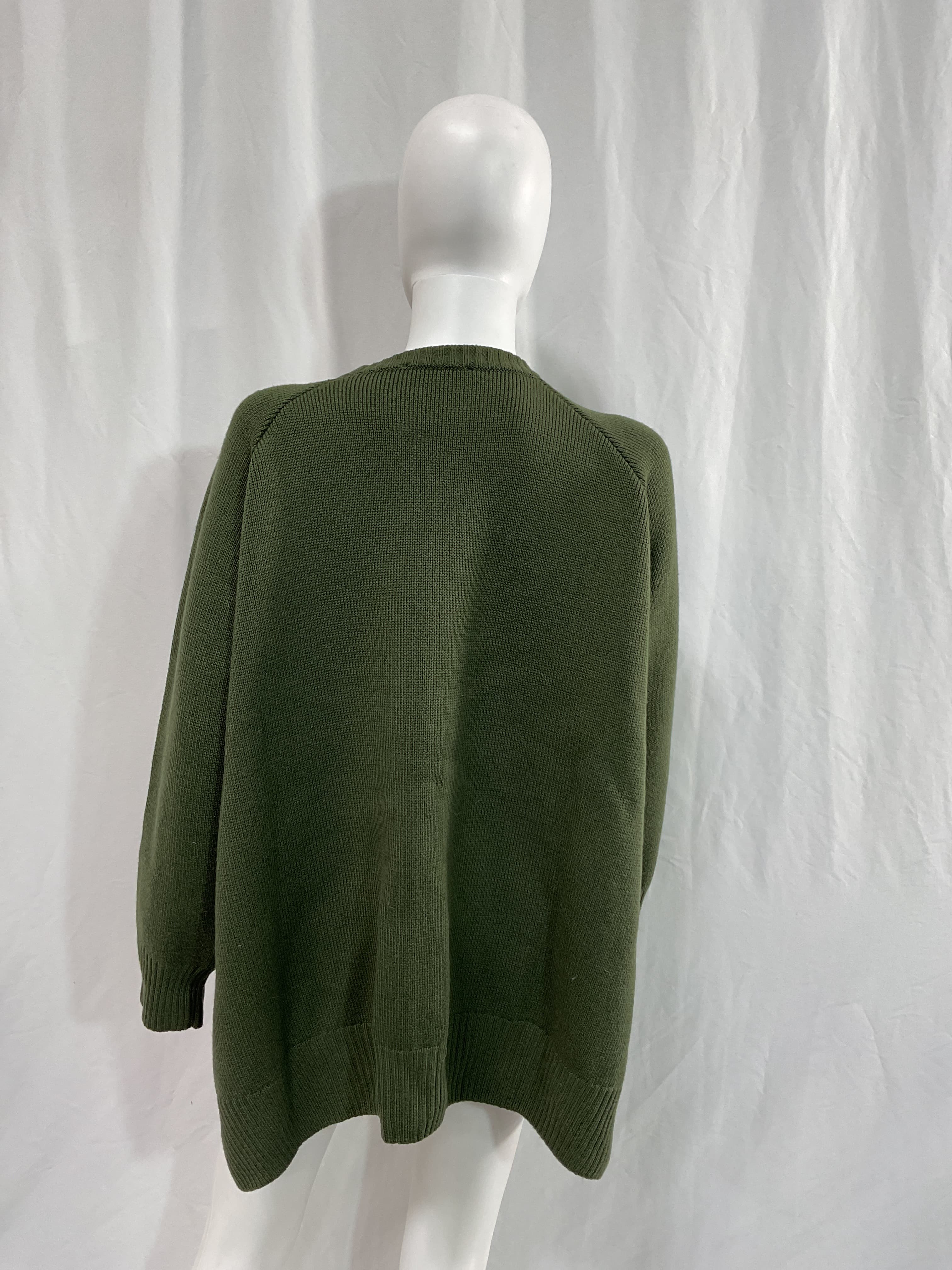 Button-Detailed Wool Sweater - Image 4