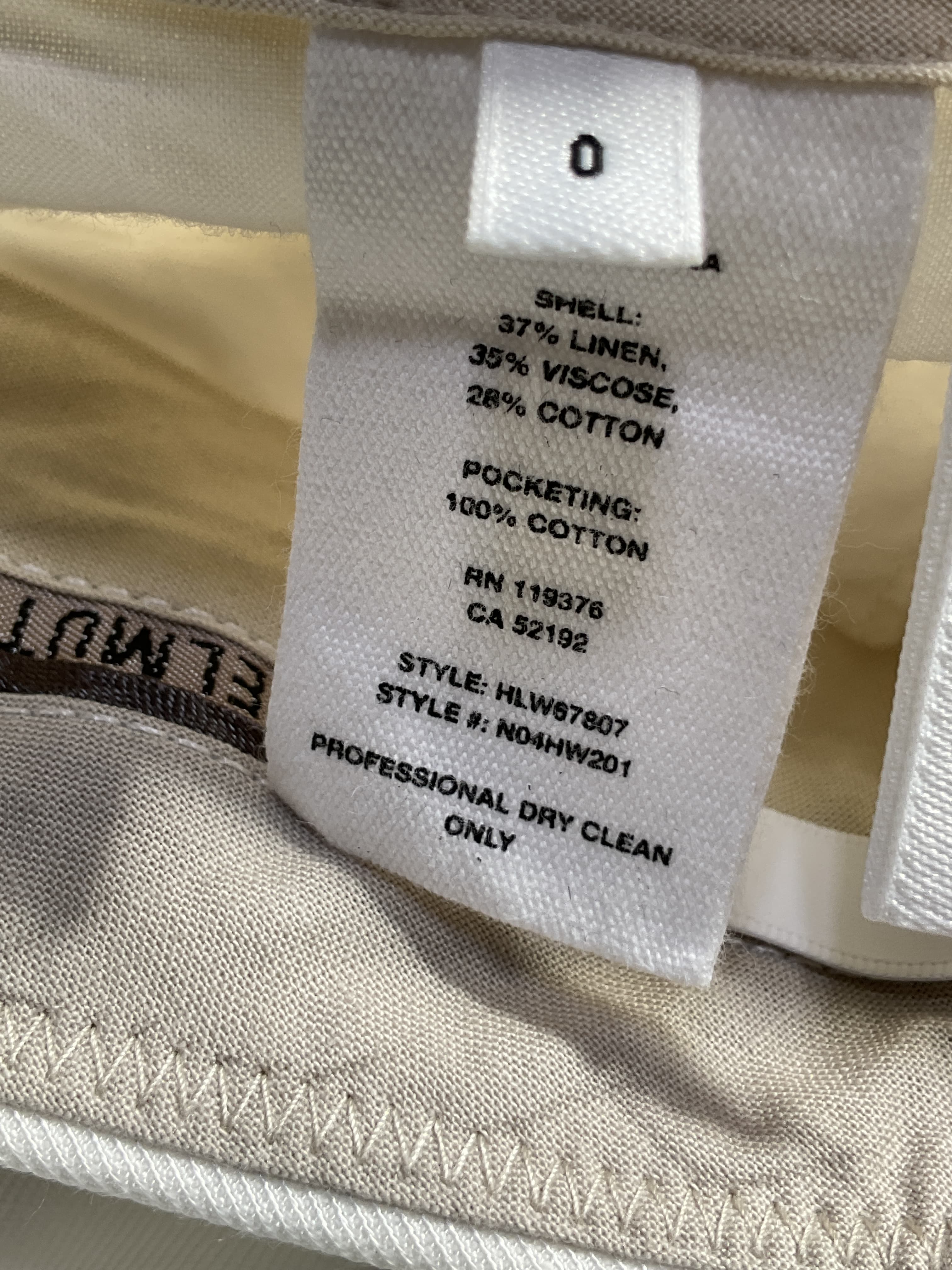 Pleated Pant In Optic White - Image 2