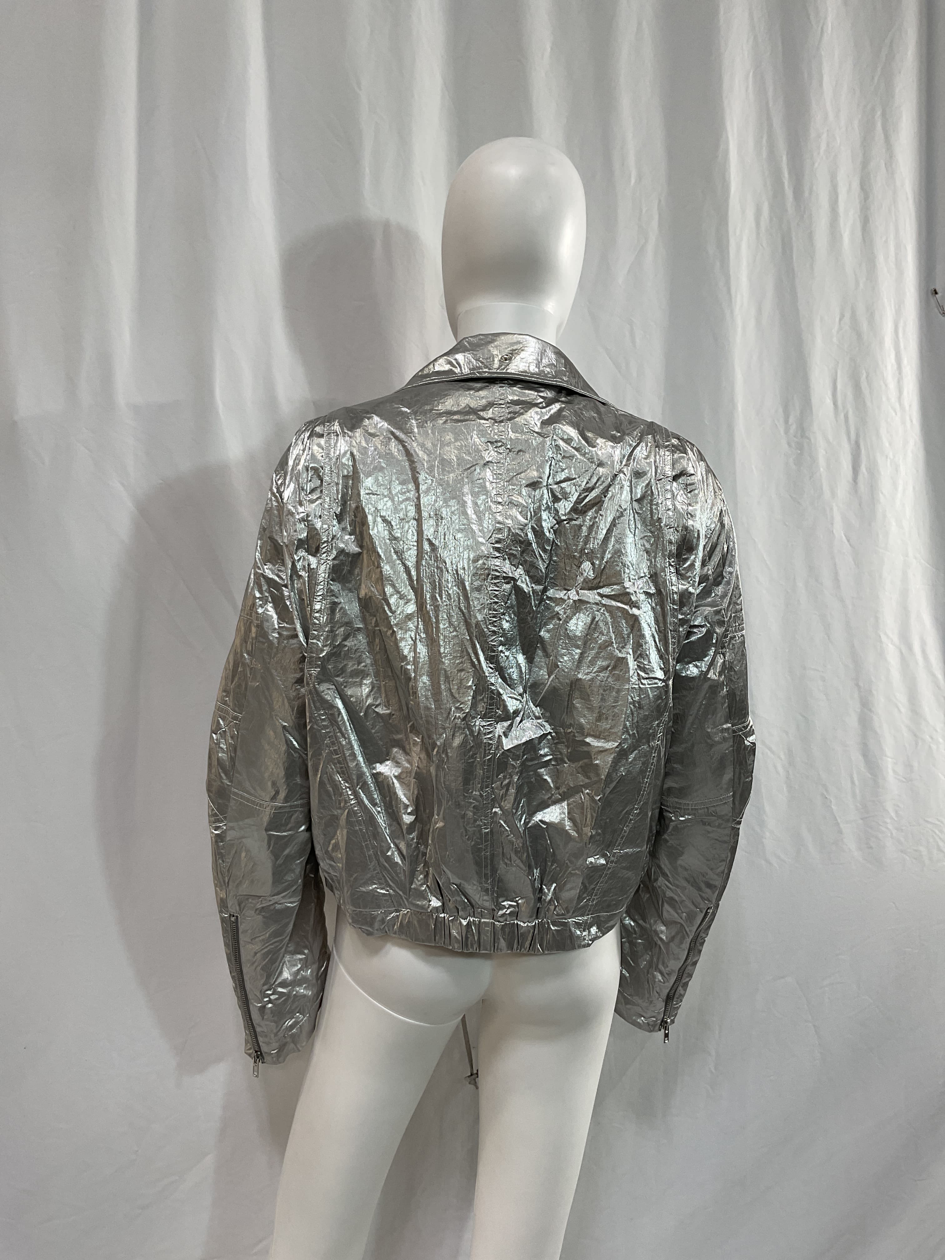 Astro Jacket In Silver - Image 2
