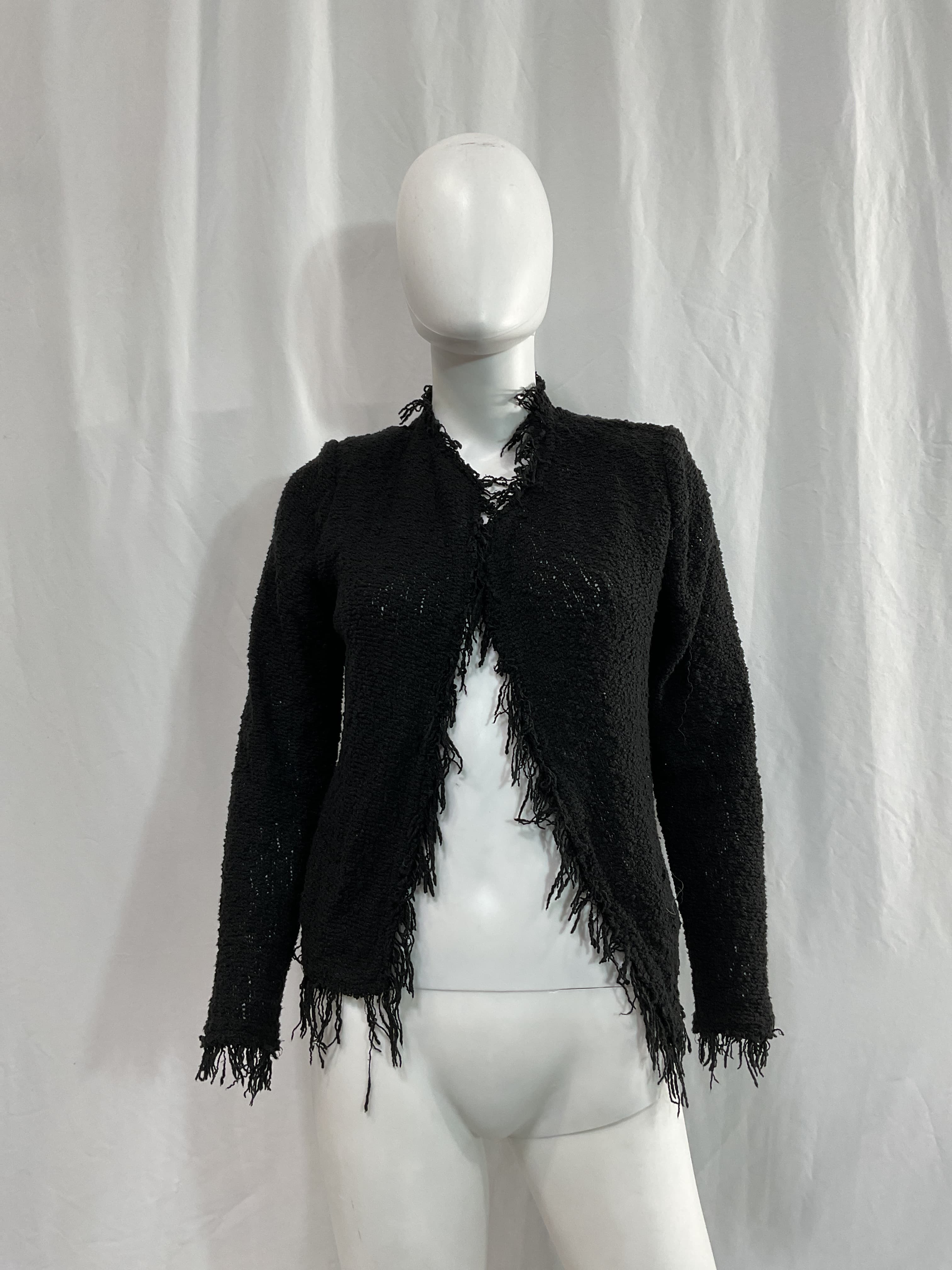 Shavani Fringed Cotton Jacket - Image 4