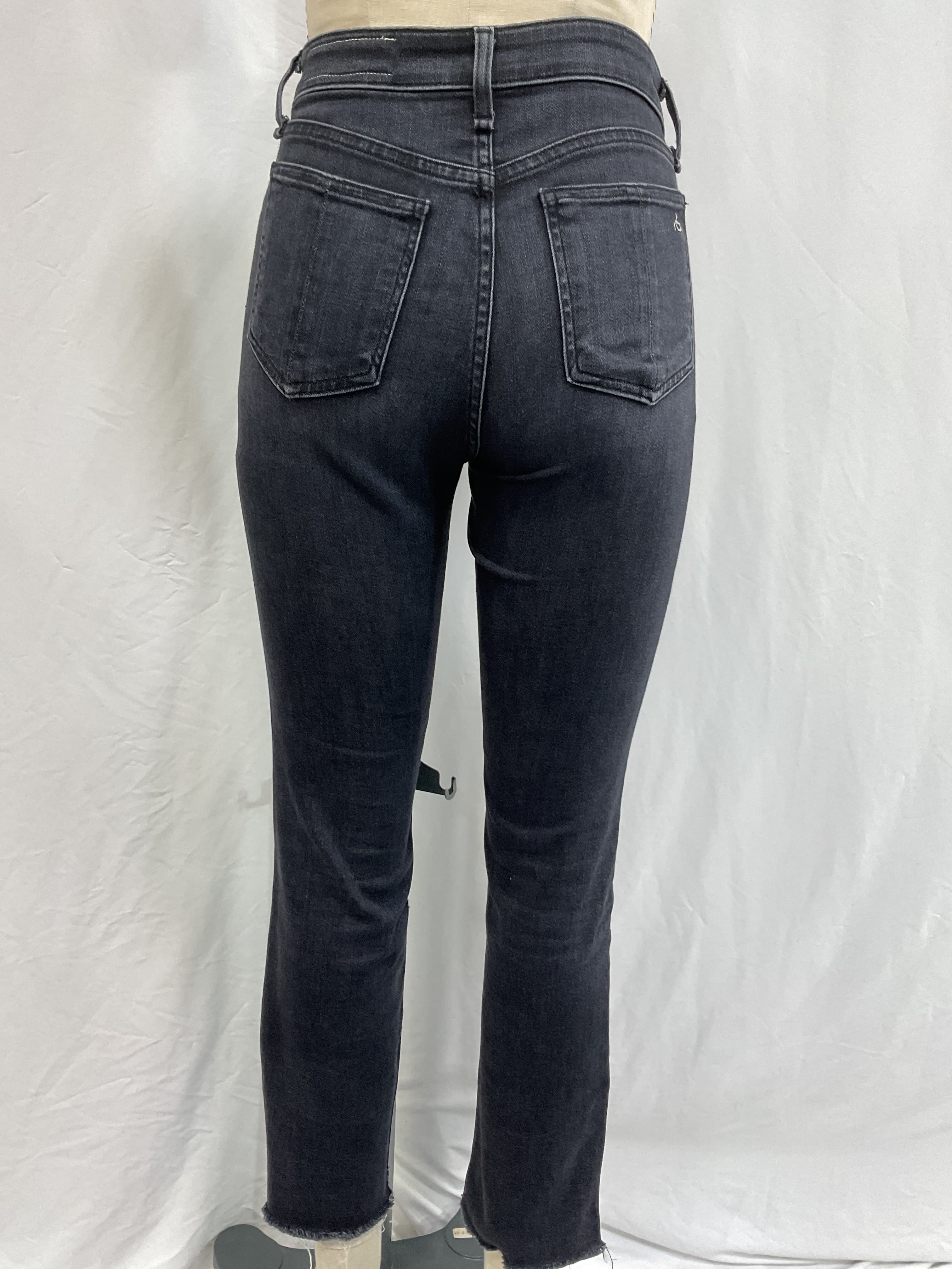 Nina High Waist Ankle Flare Jeans - Image 2