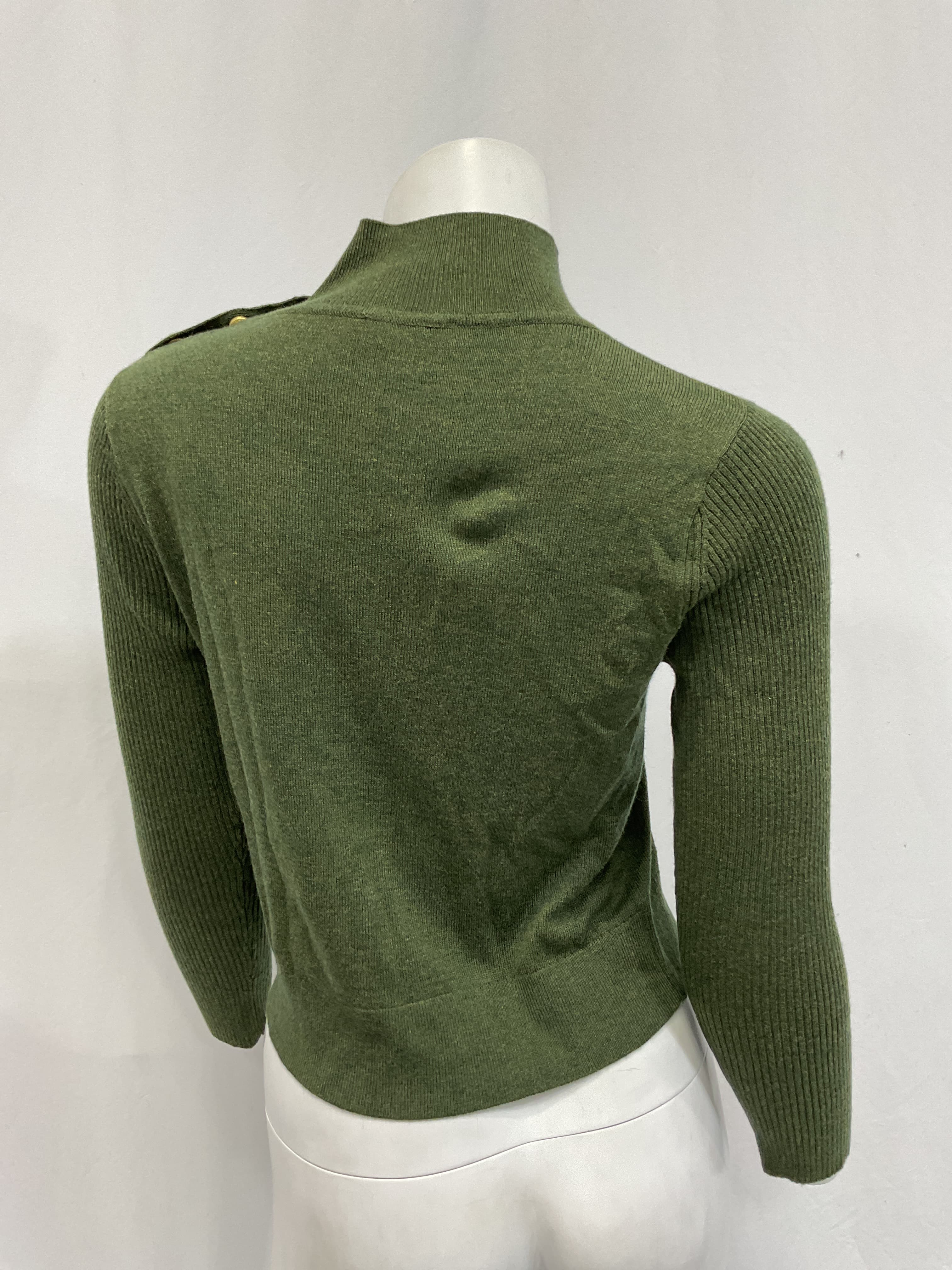 Kamdyn Cropped Mock-Neck Sweater - Image 2