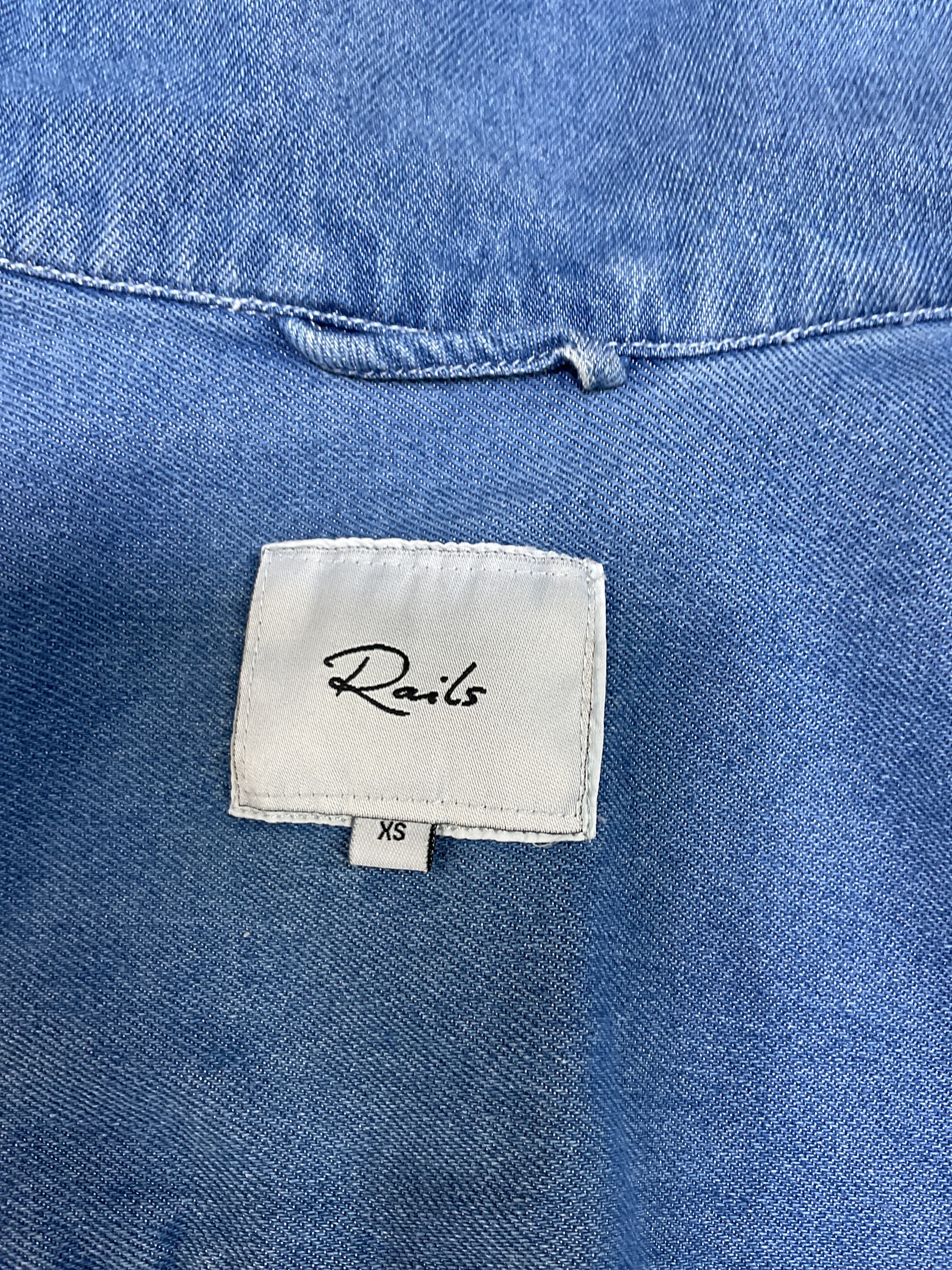 Turner Bleach Denim Button-Up Shirt - Image 4