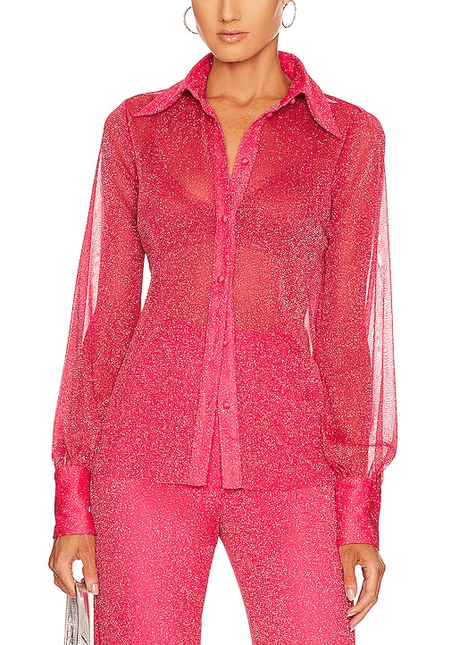 Elodie Top In Lipstick - Image 1