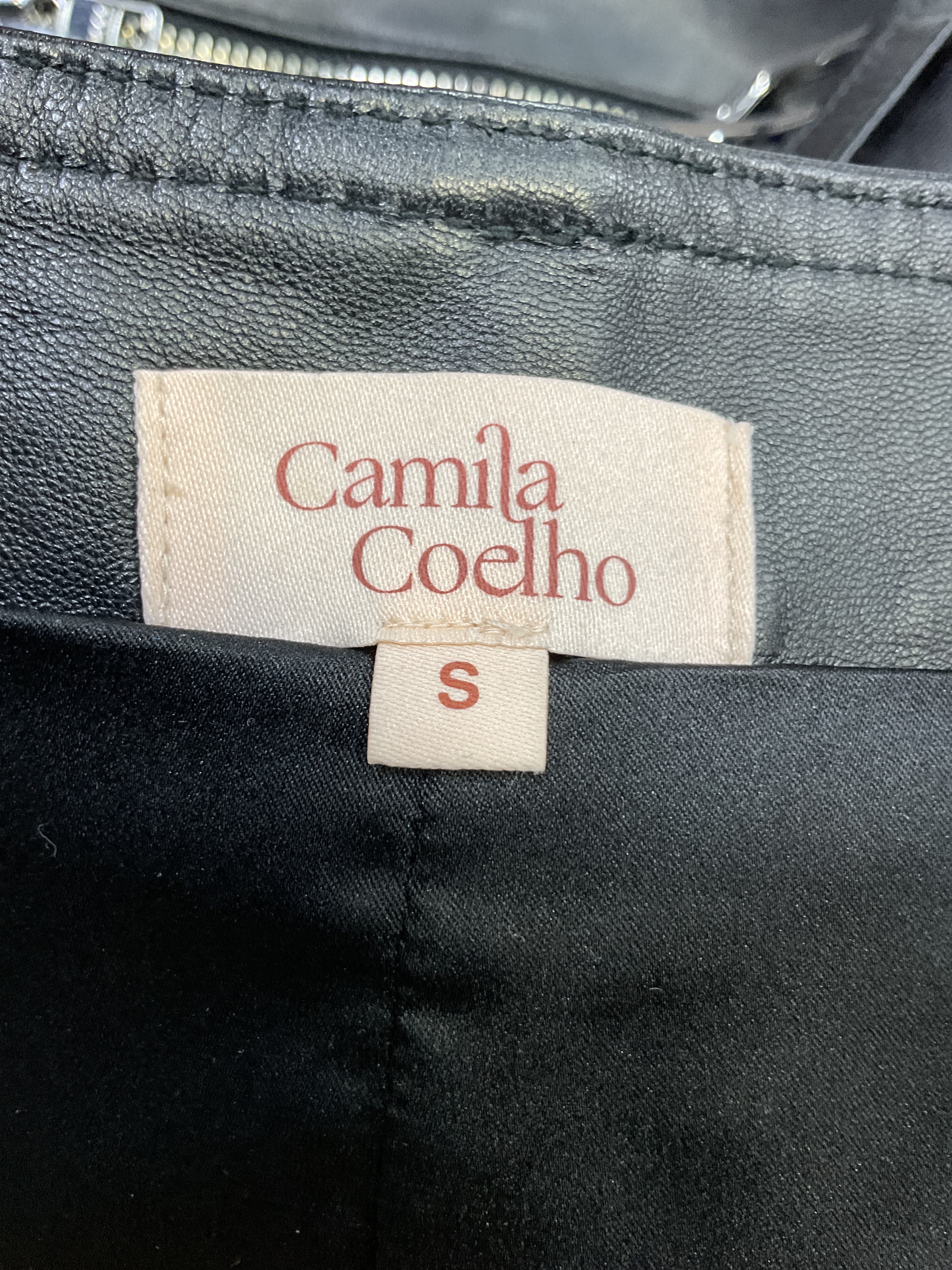 Sawyer Leather Moto Skirt - Image 3