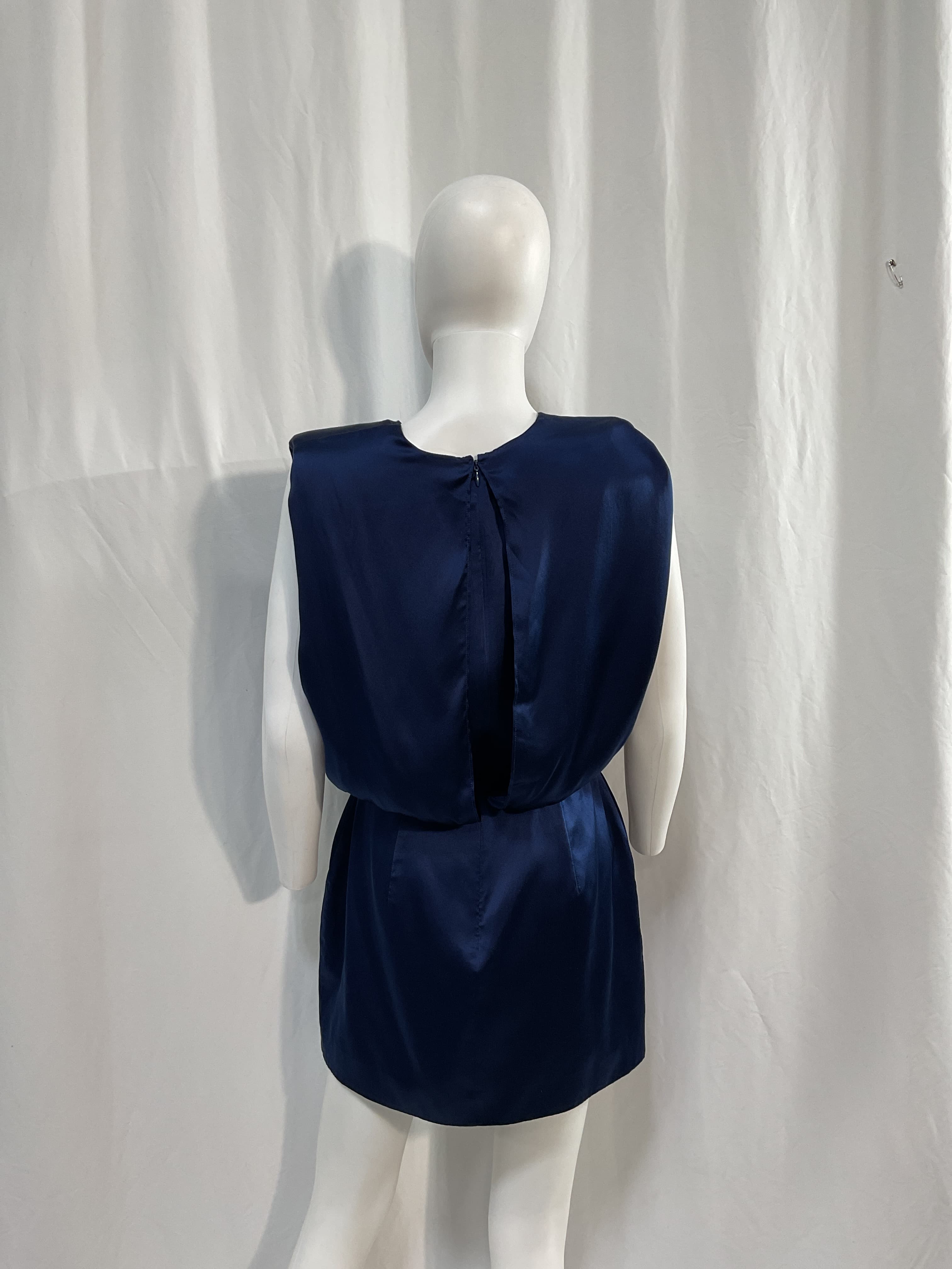 Aisling Dress In Navy - Image 3