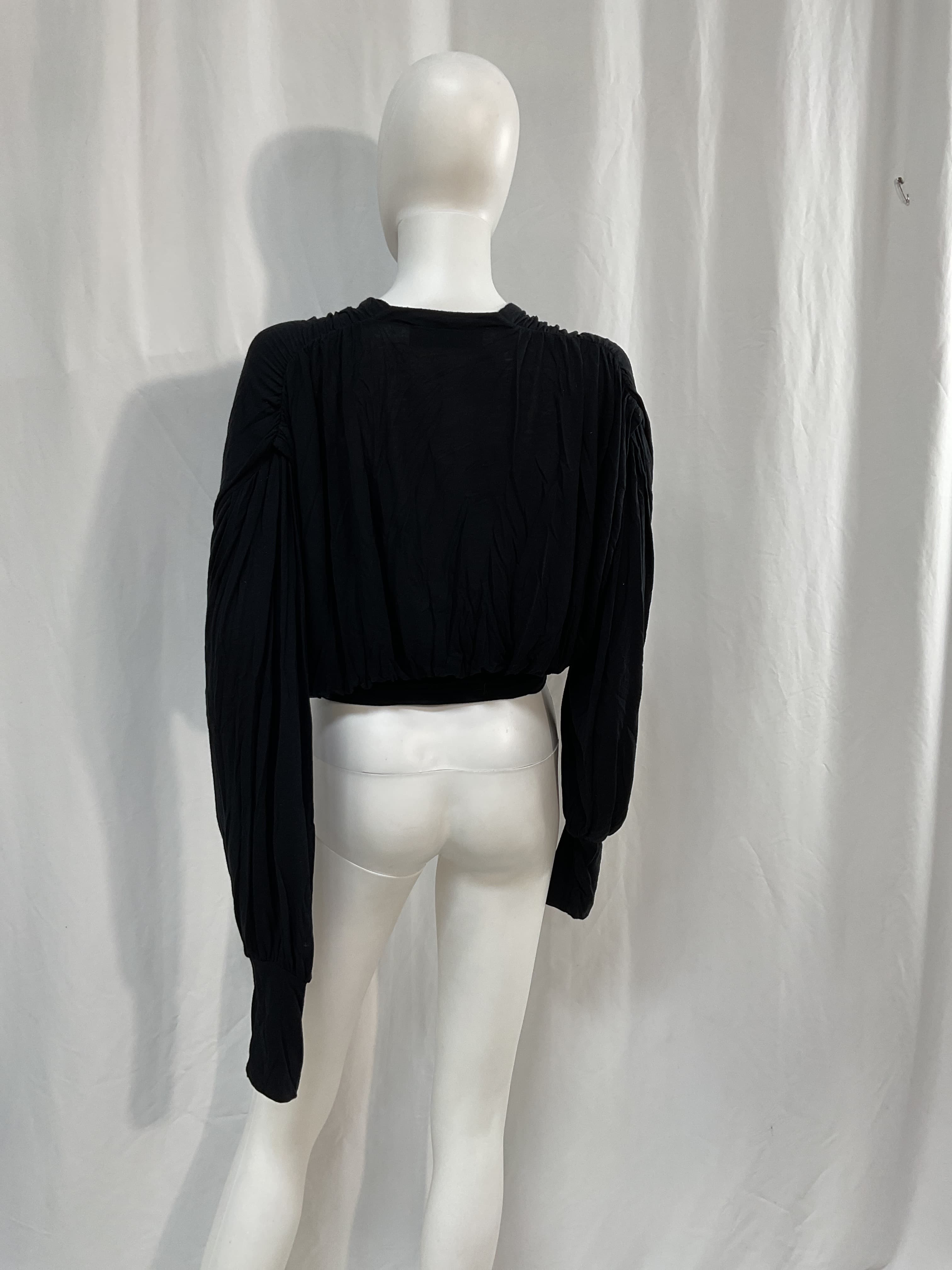 Barba Blouse In Black - Image 2