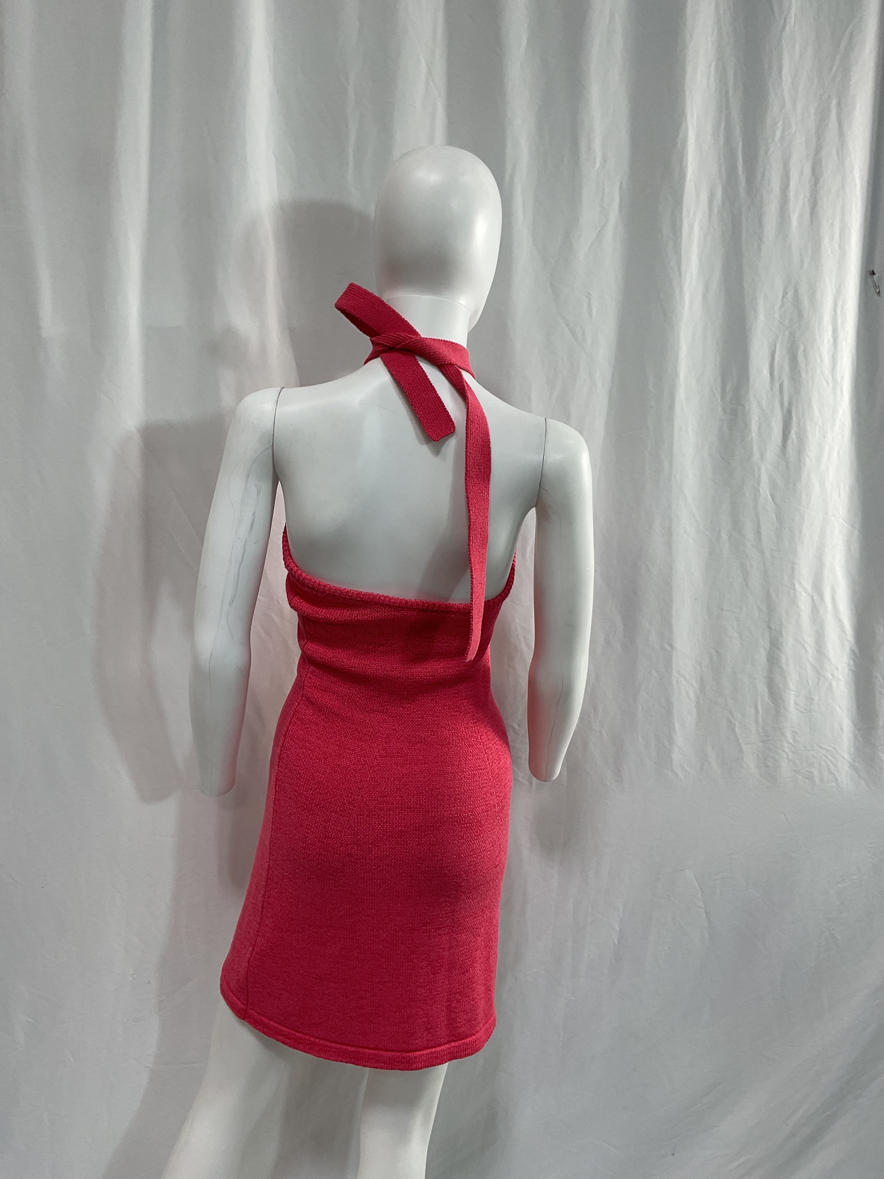 Kendall Knit Dress In Sangria - Image 2