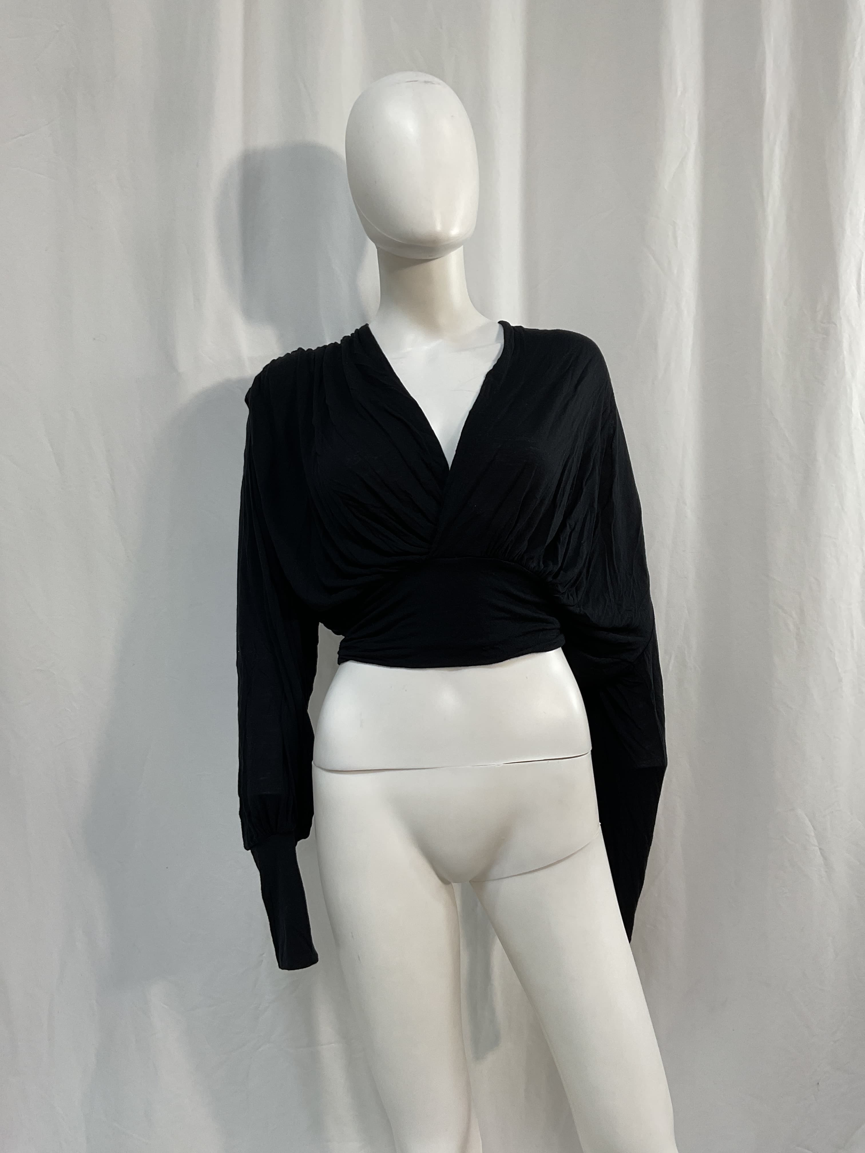 Barba Blouse In Black - Image 3