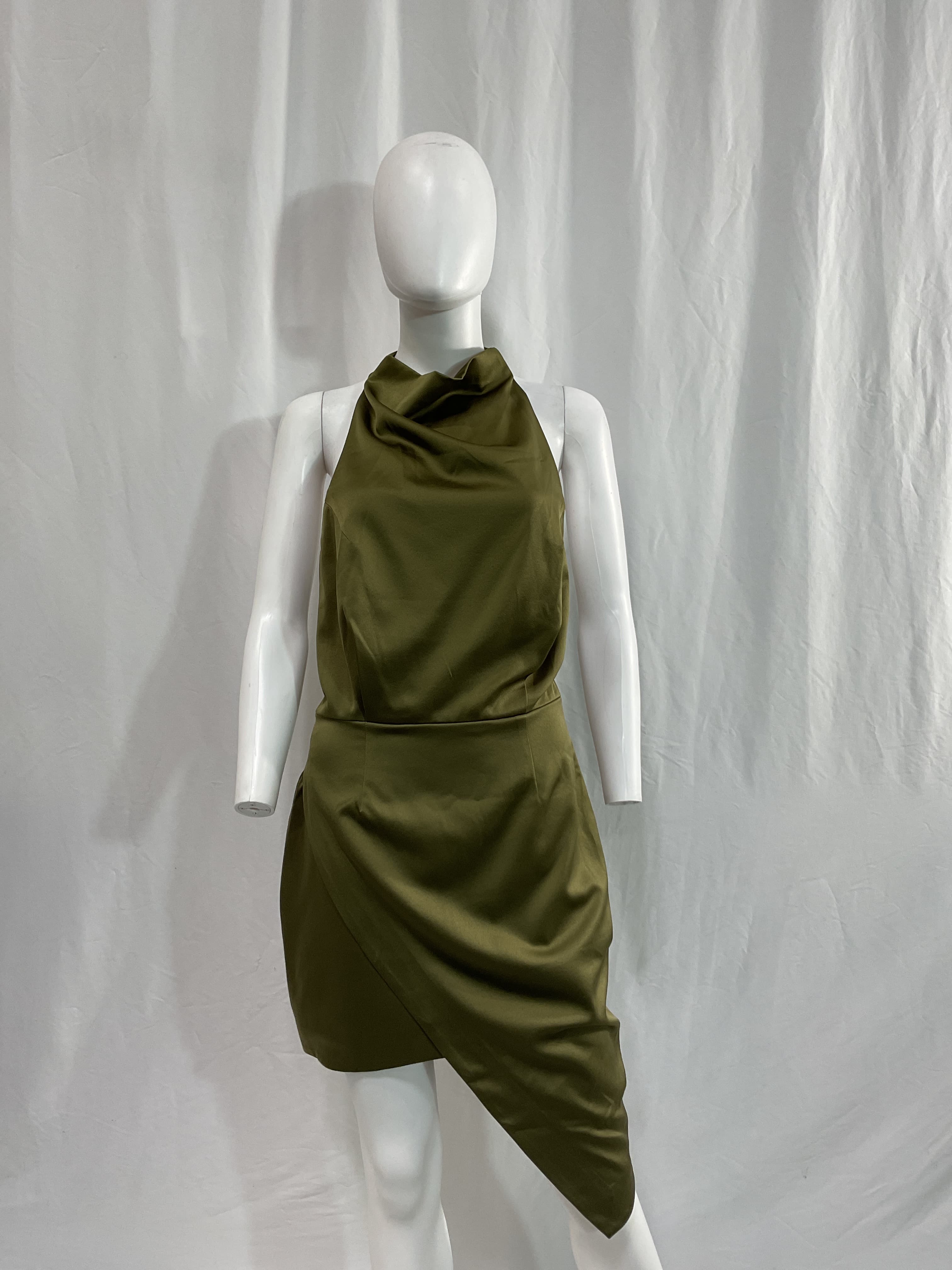 Camo Dress In Khaki - Image 3