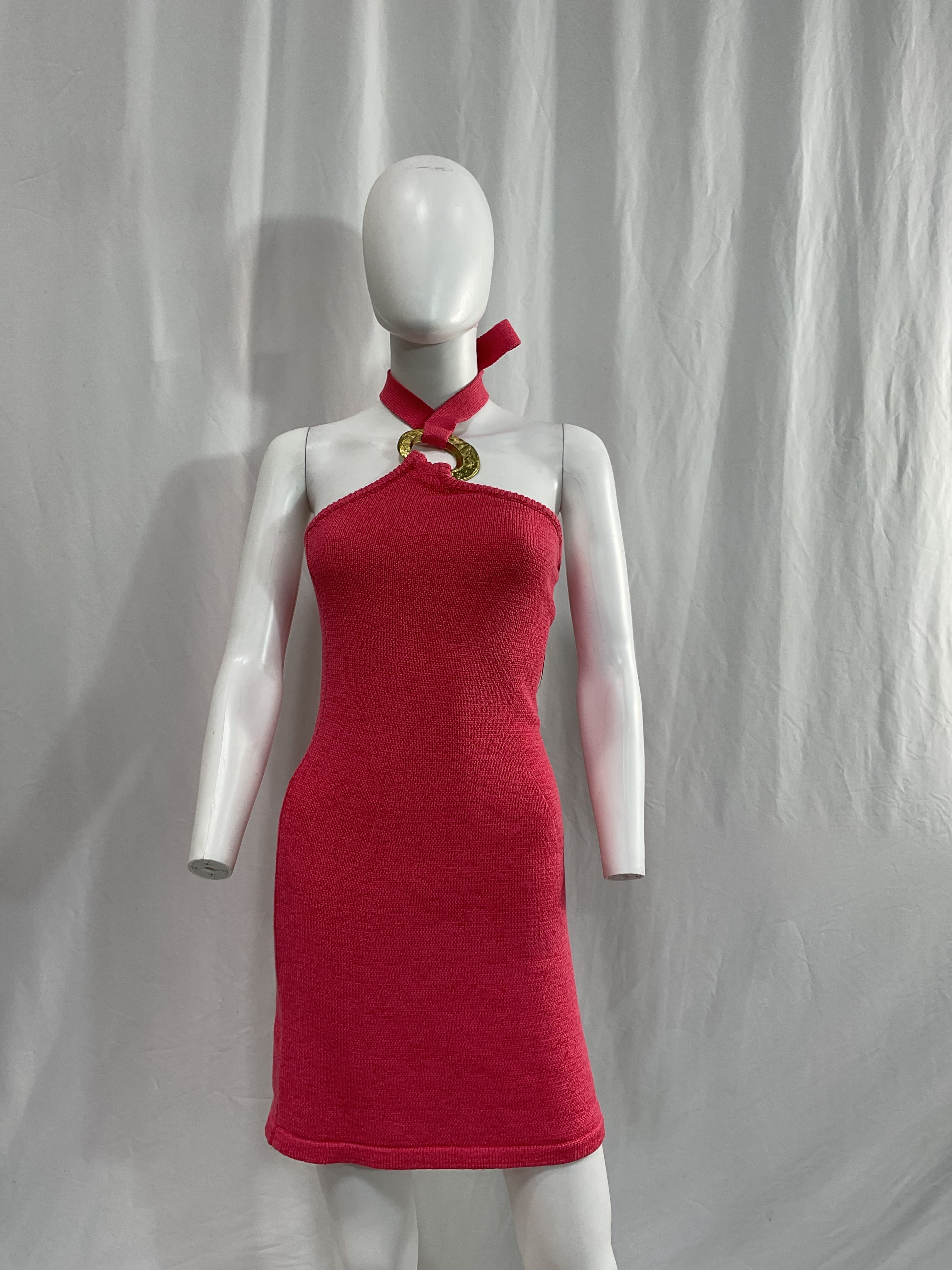 Kendall Knit Dress In Sangria - Image 4