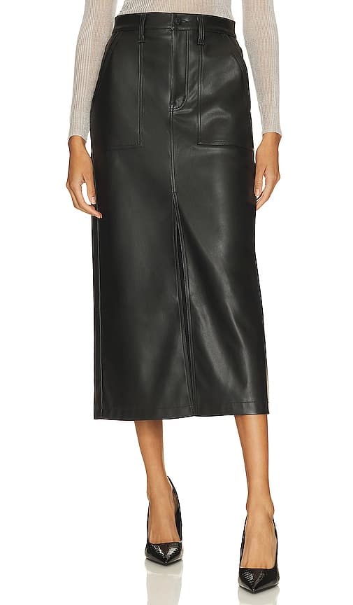 Alice Utility Skirt In Slate Black - Image 1