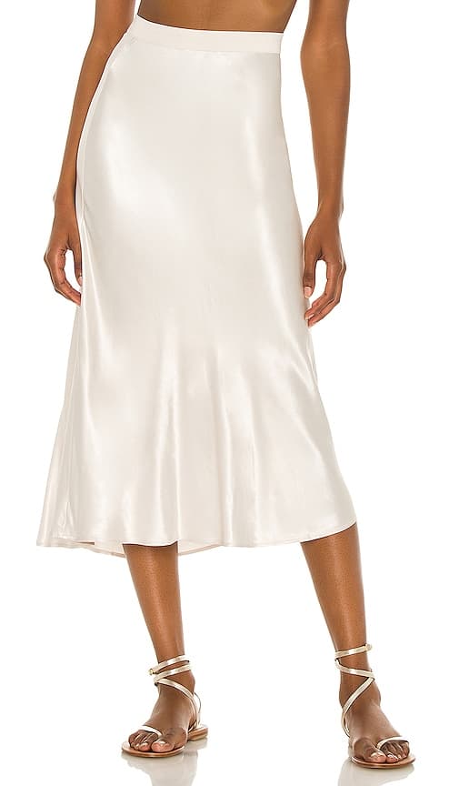 Berlin Skirt In Ivory - Image 1