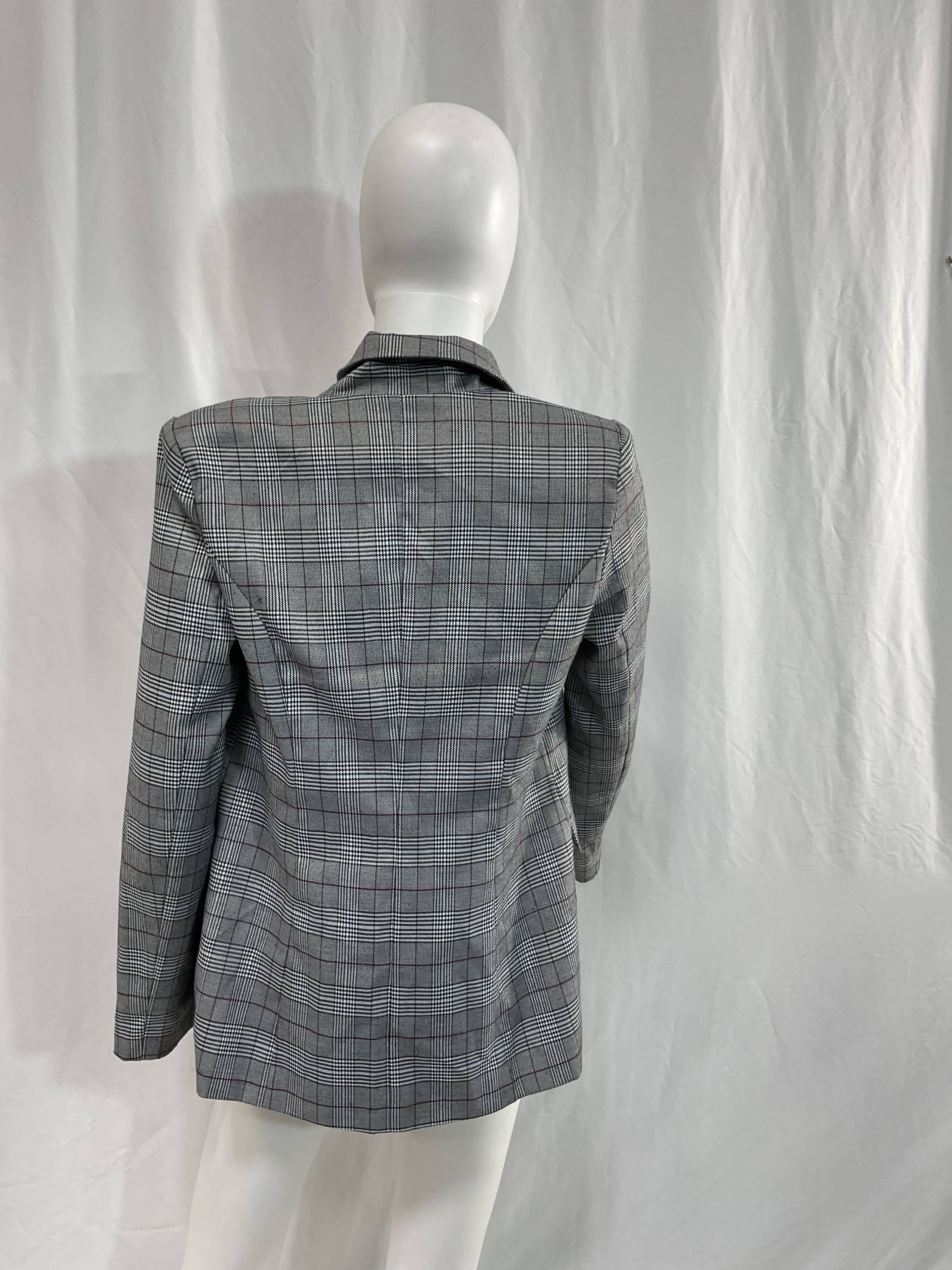 Rhea Blazer In Pewter - Image 2