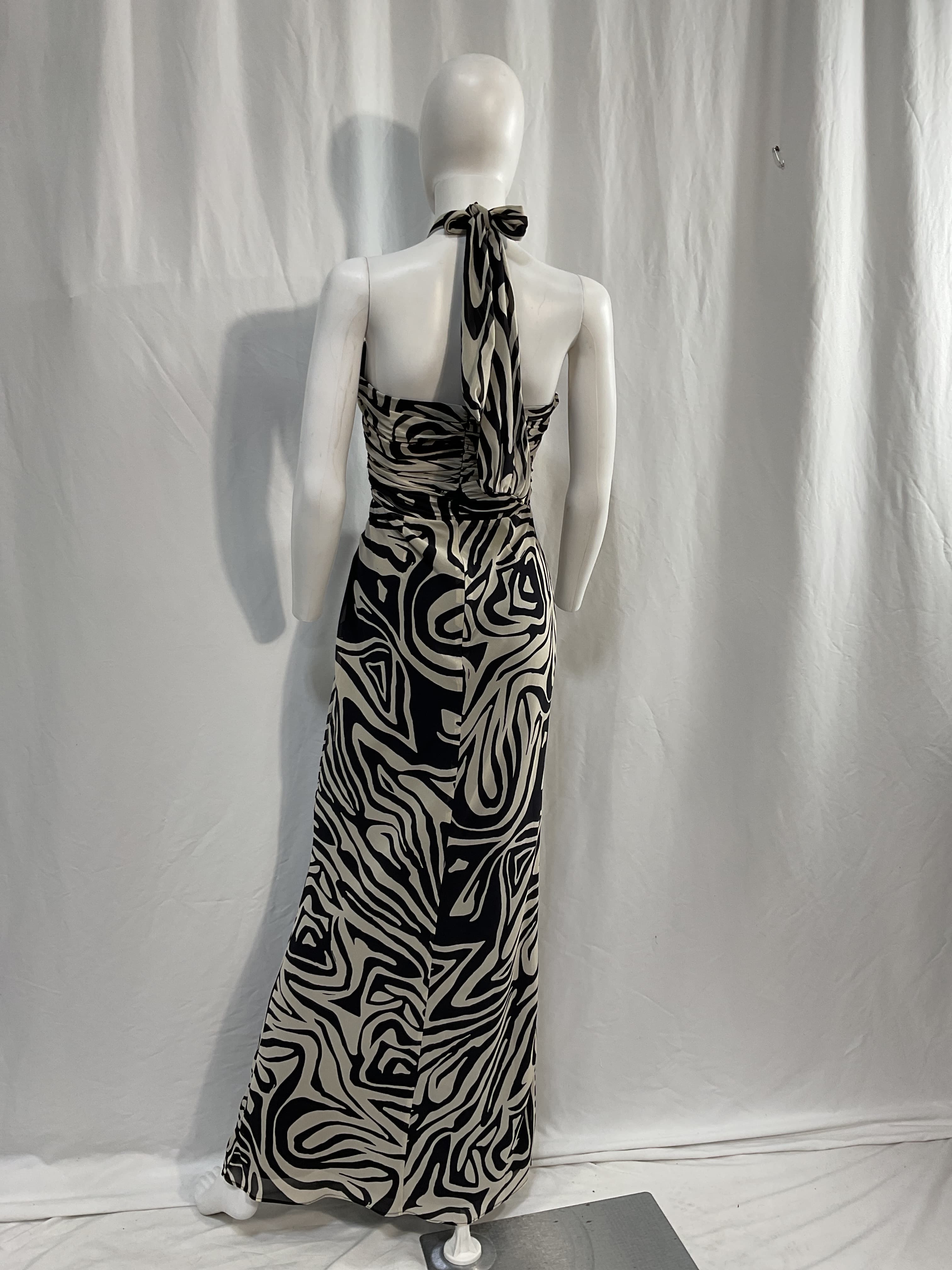 Lopte Dress In Zebra - Image 3