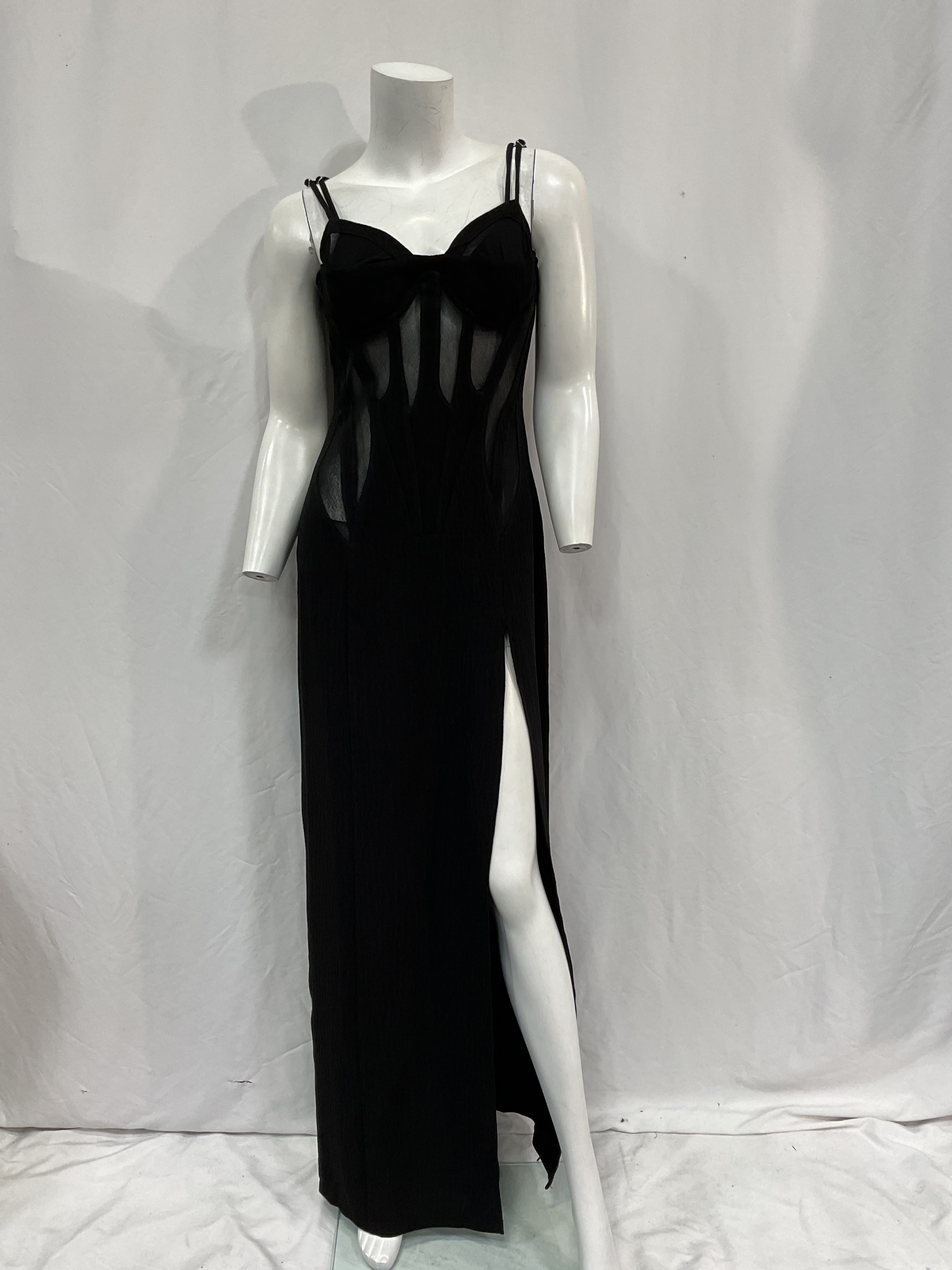 Estrella Maxi Dress In Black - Image 2