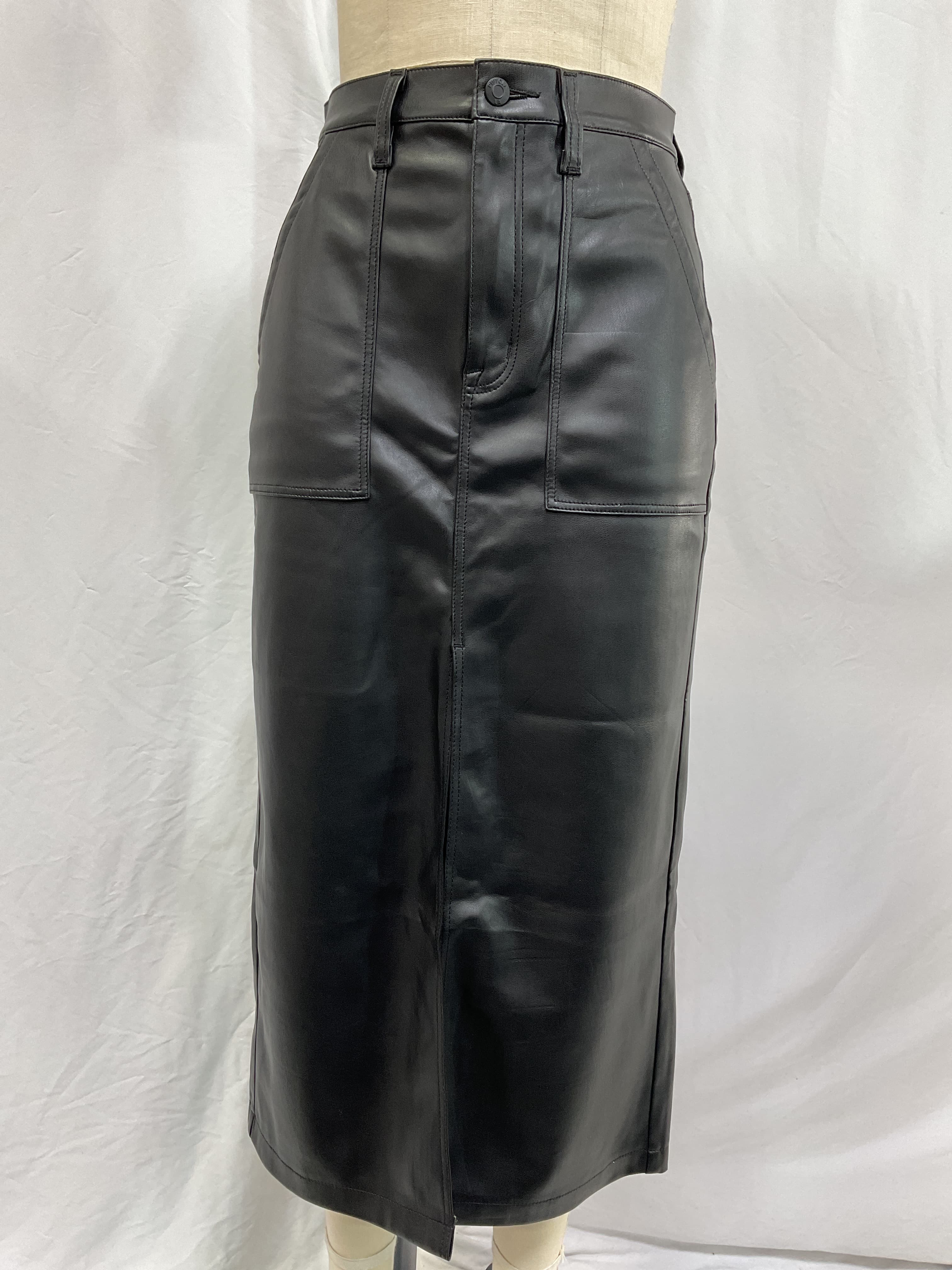 Alice Utility Skirt In Slate Black - Image 3