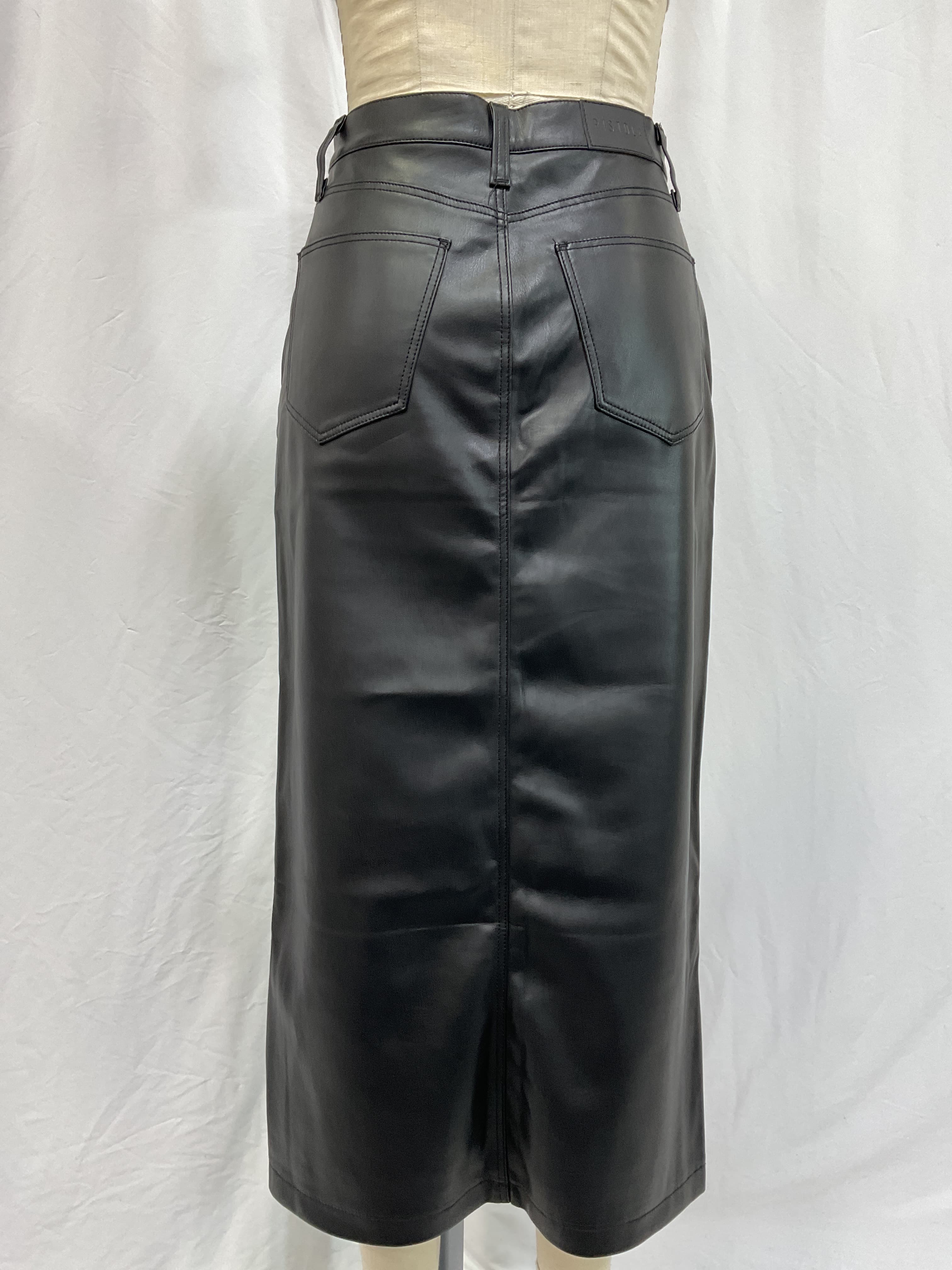 Alice Utility Skirt In Slate Black - Image 4