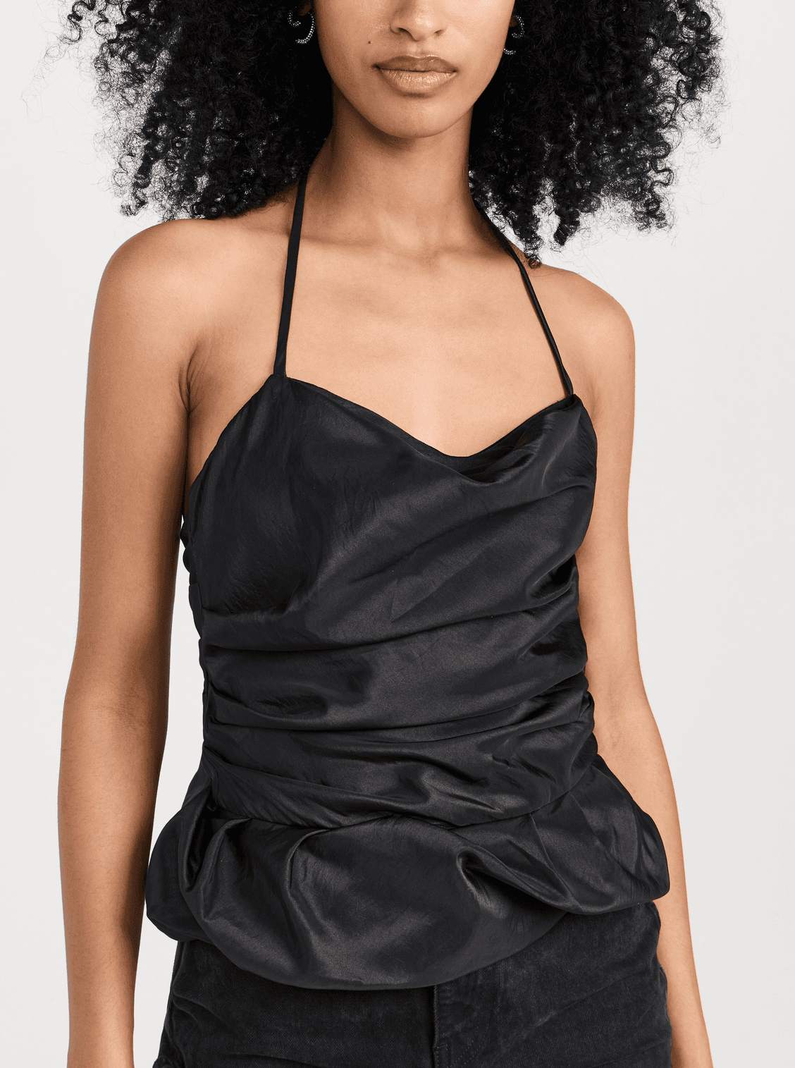 Hailee Draped Halter Top - Image 1