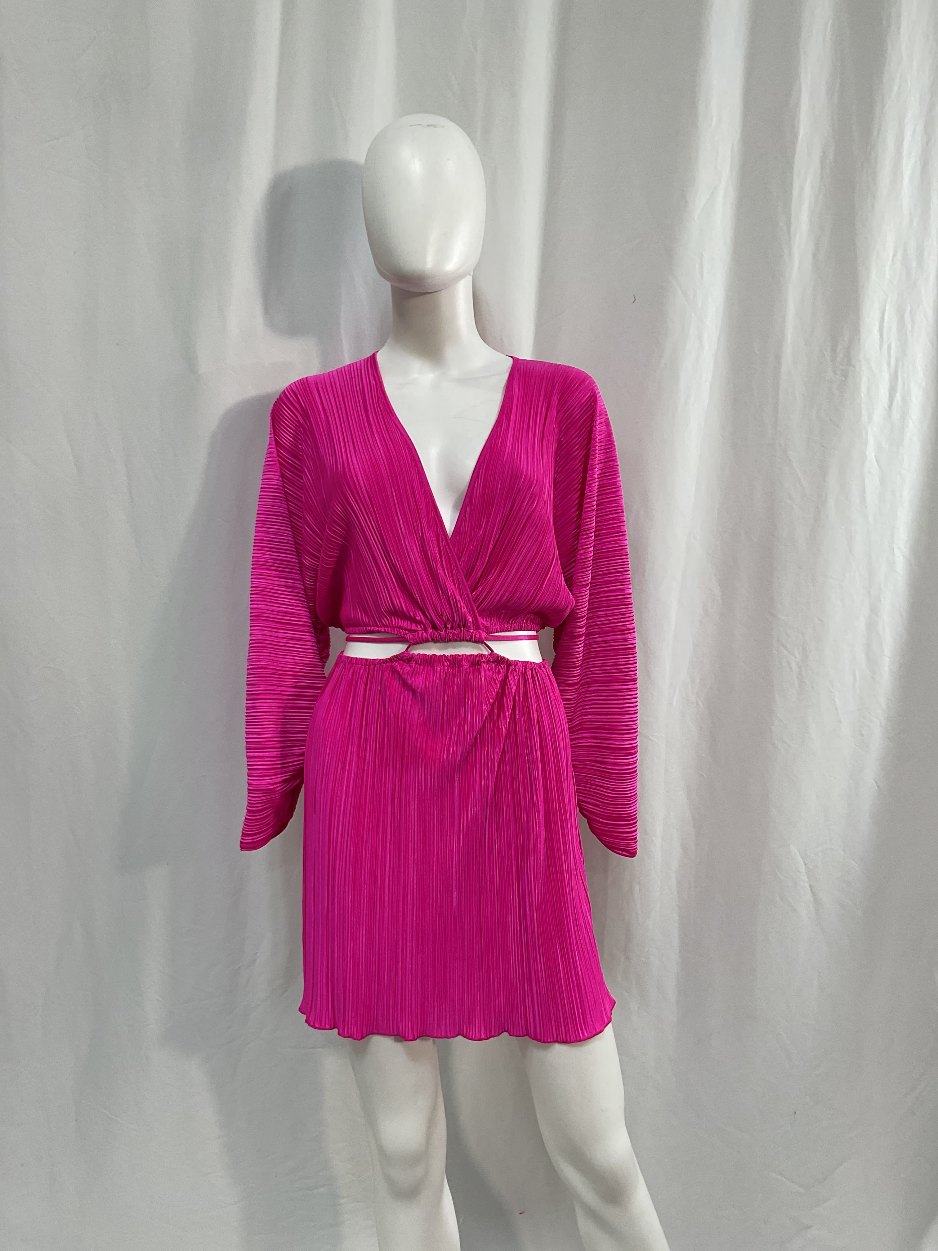 Pliss Sculpted Dress - Image 3
