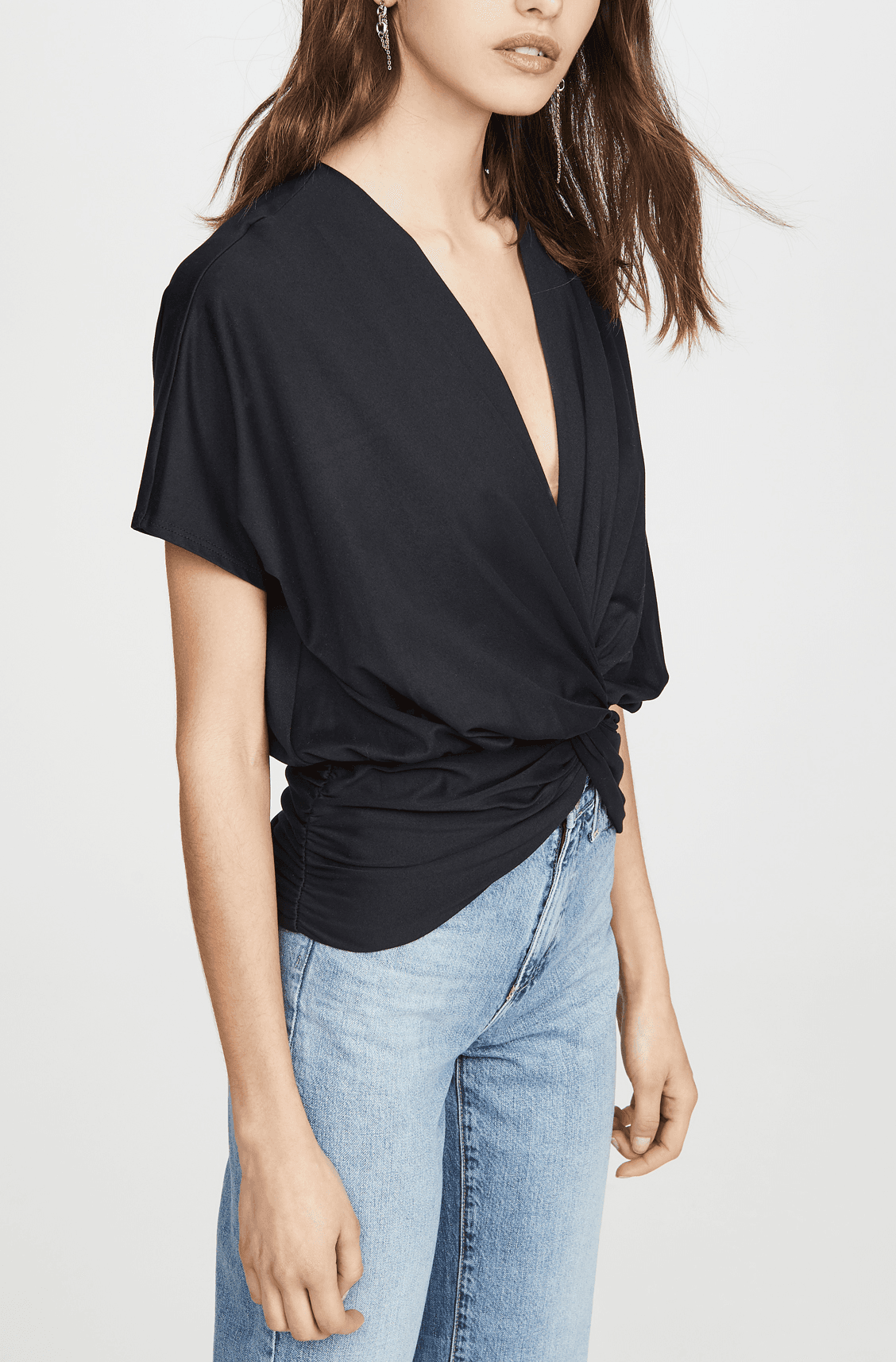 Twist Front Dolman Top - Image 1