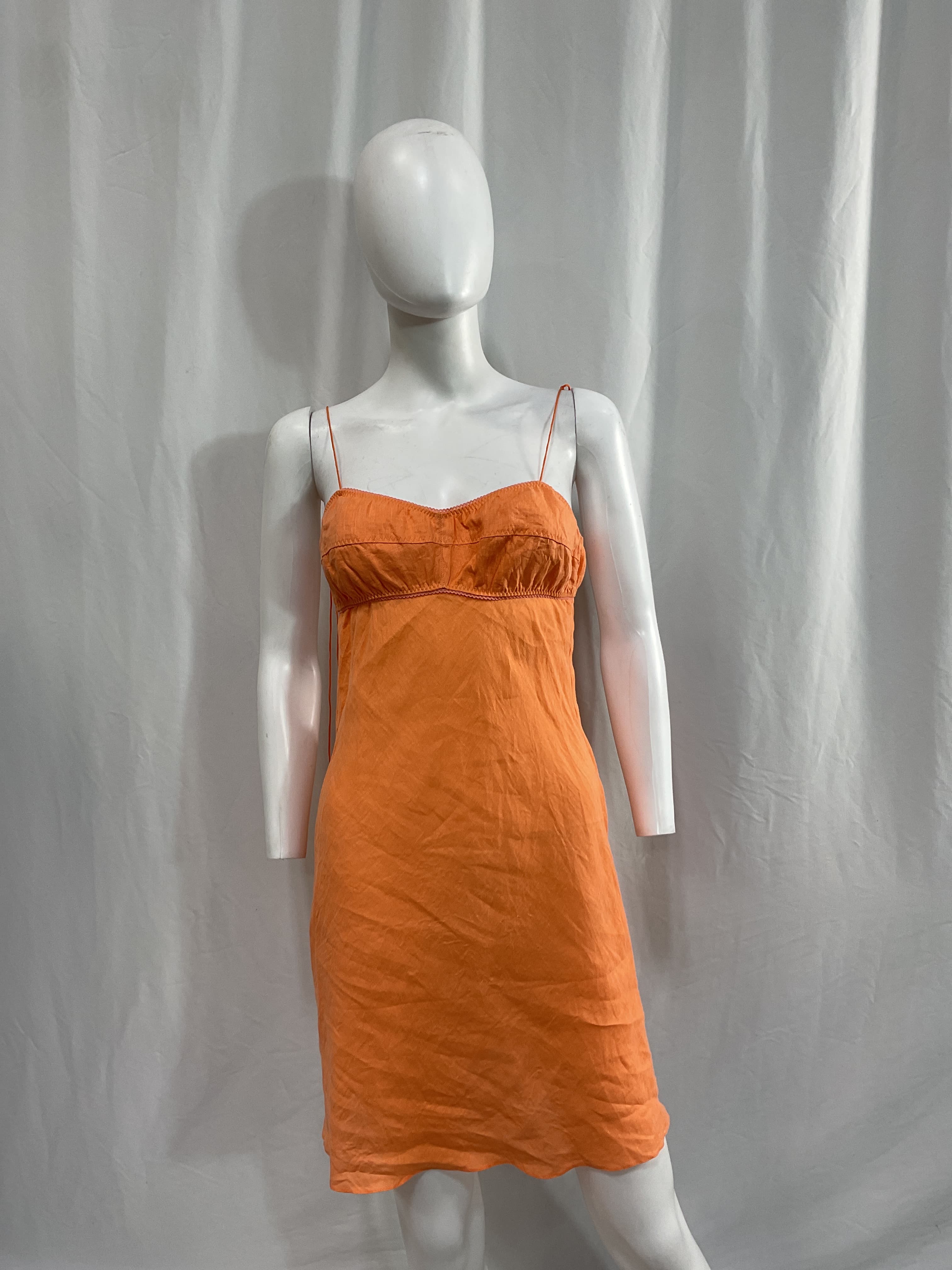 Kamini Dress In Orange - Image 4