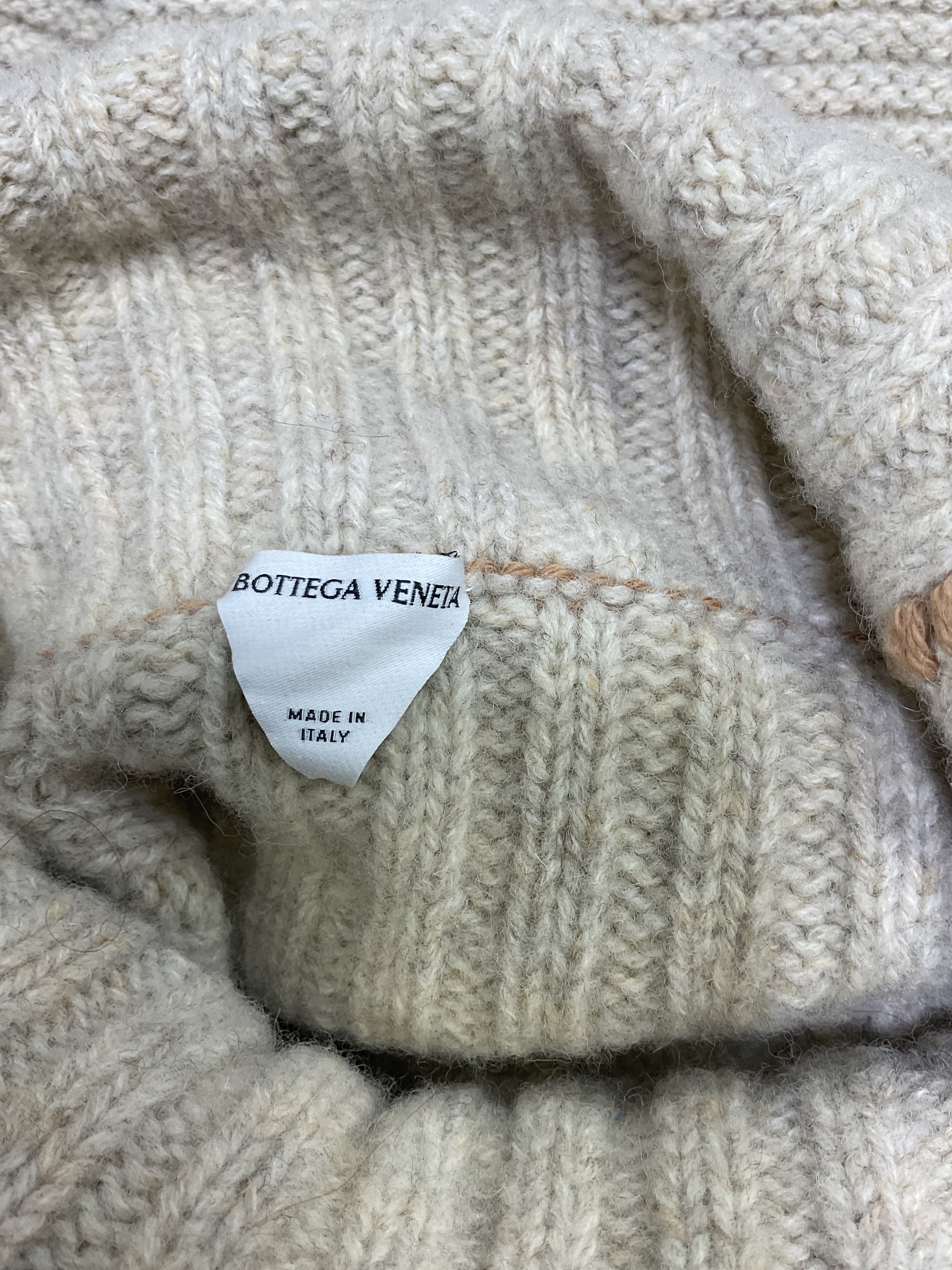 High Neck Sweater In Sea Salt - Image 4