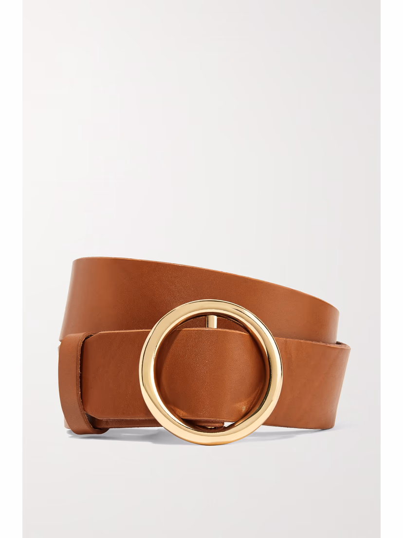 Le Circle Leather Belt - Image 1
