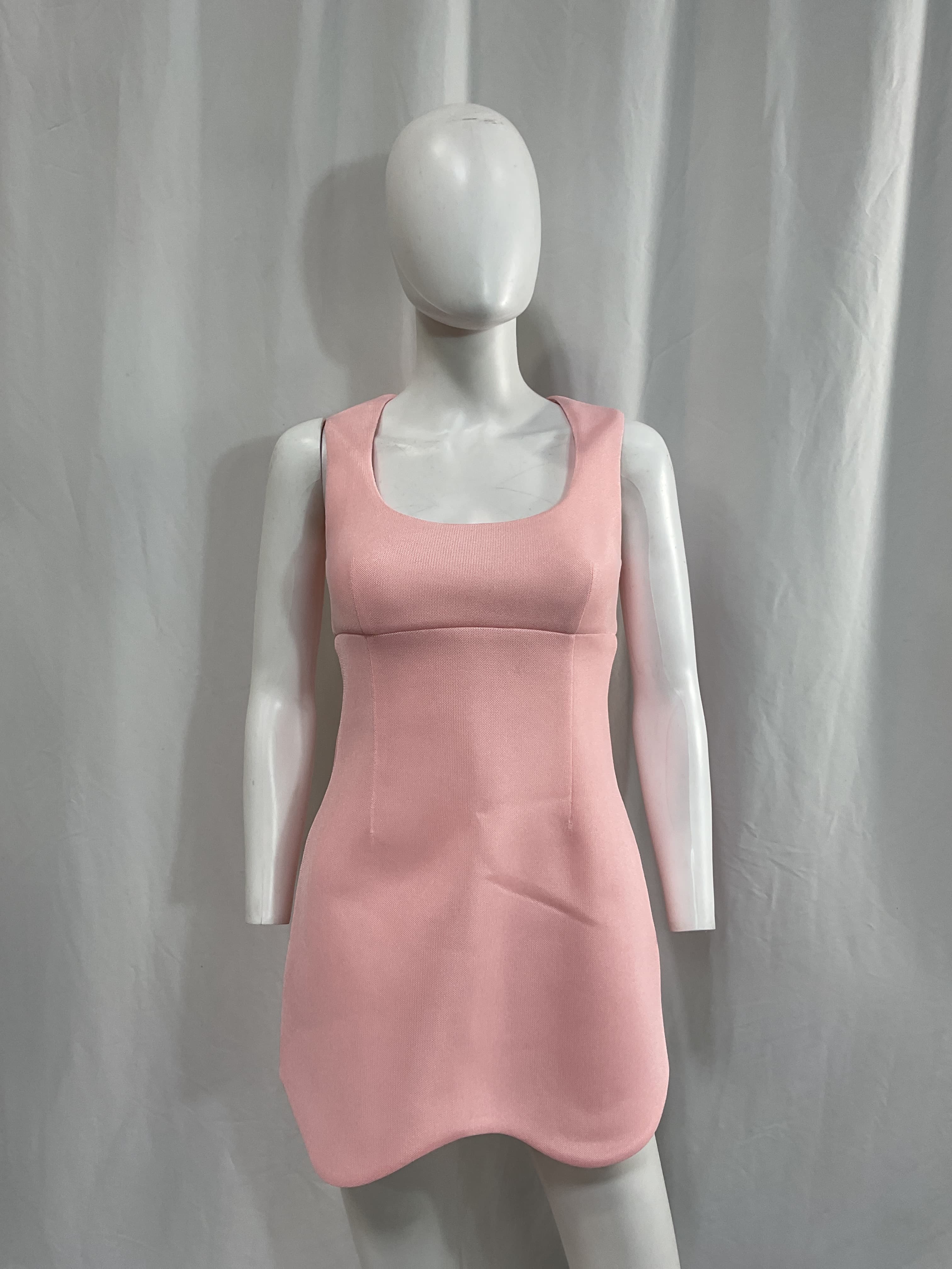 Cloud Dress In Pink Mesh - Image 2