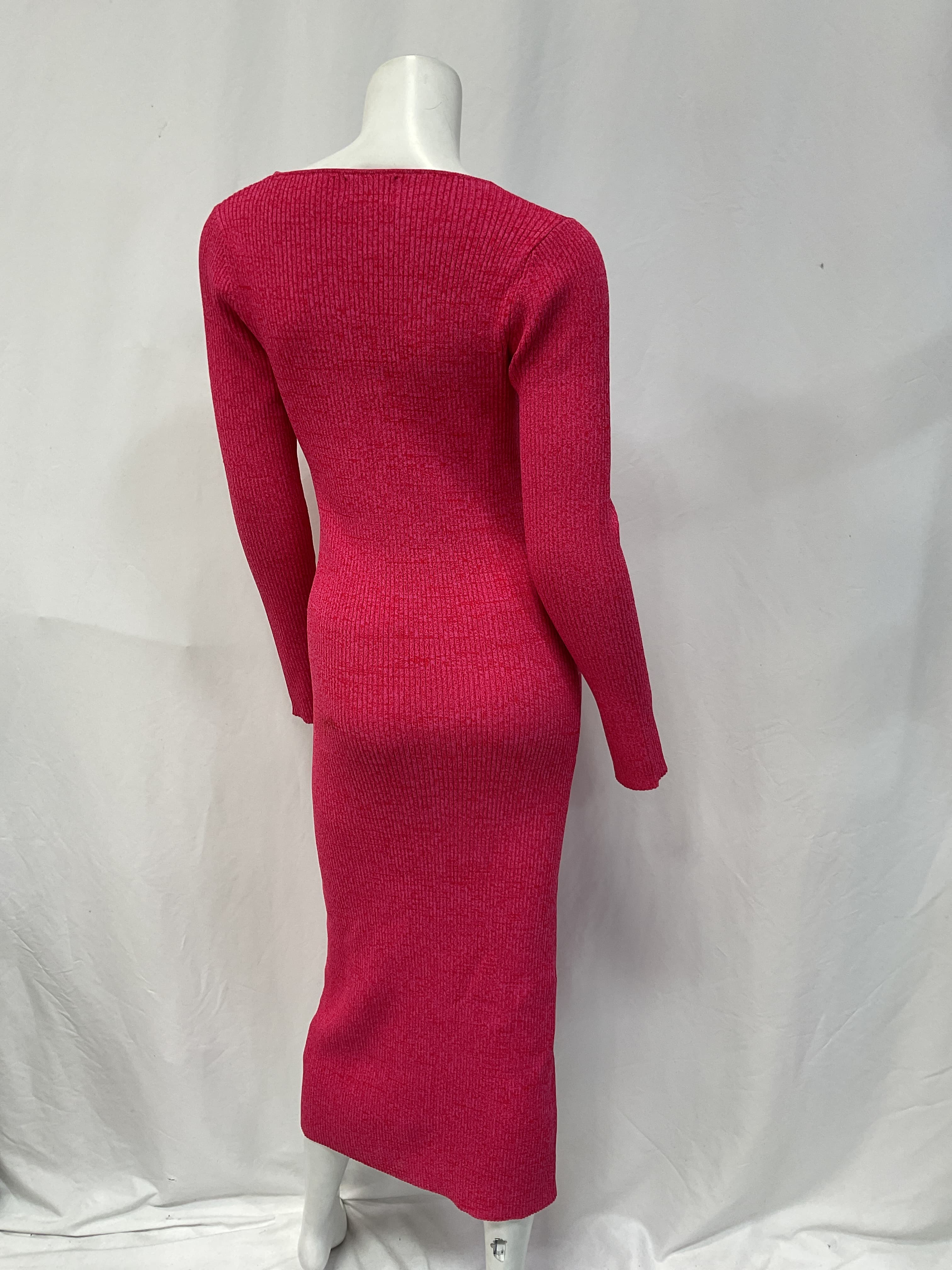 Mlange Knit Midi Dress - Image 3