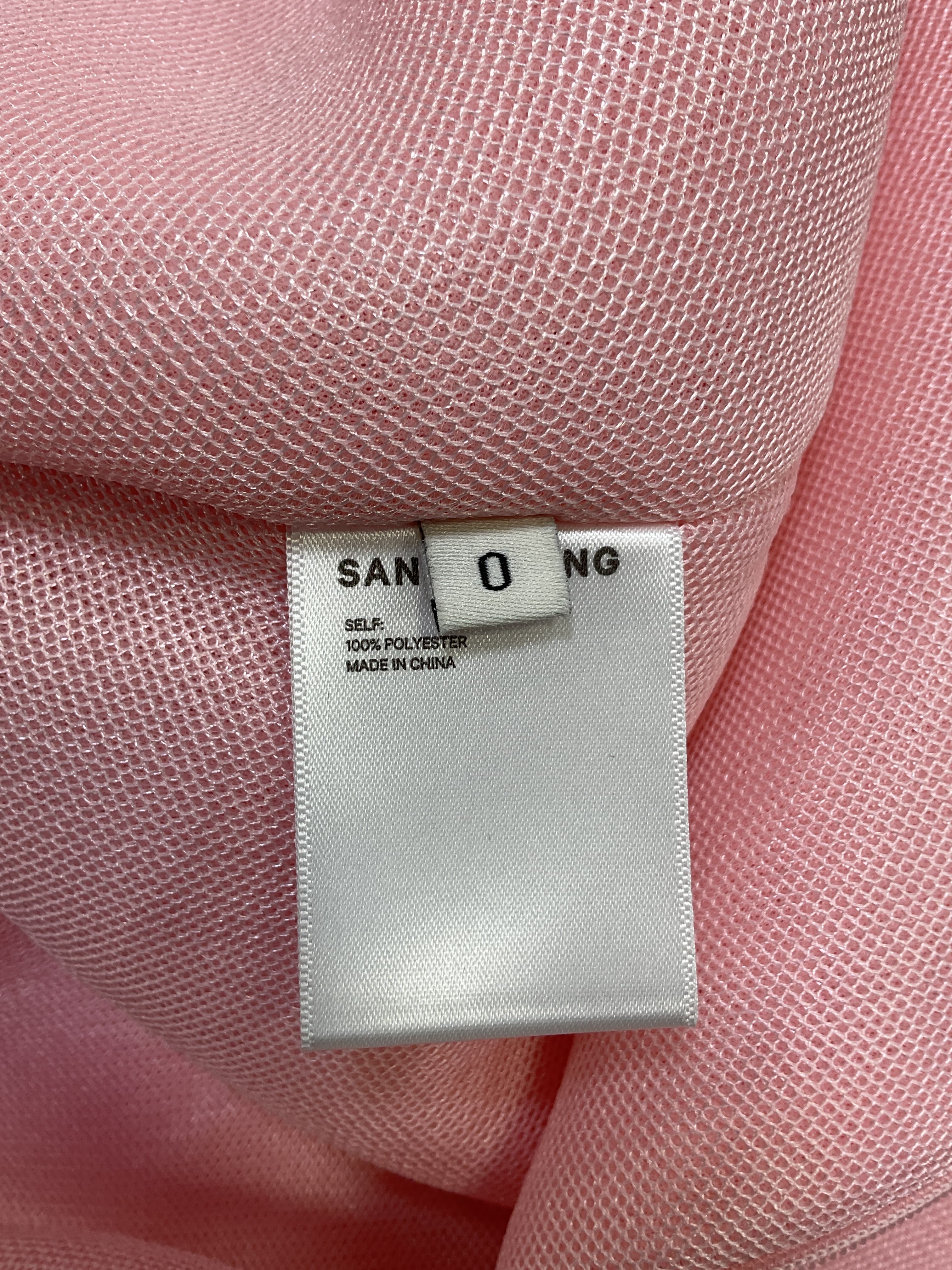 Cloud Dress In Pink Mesh - Image 3