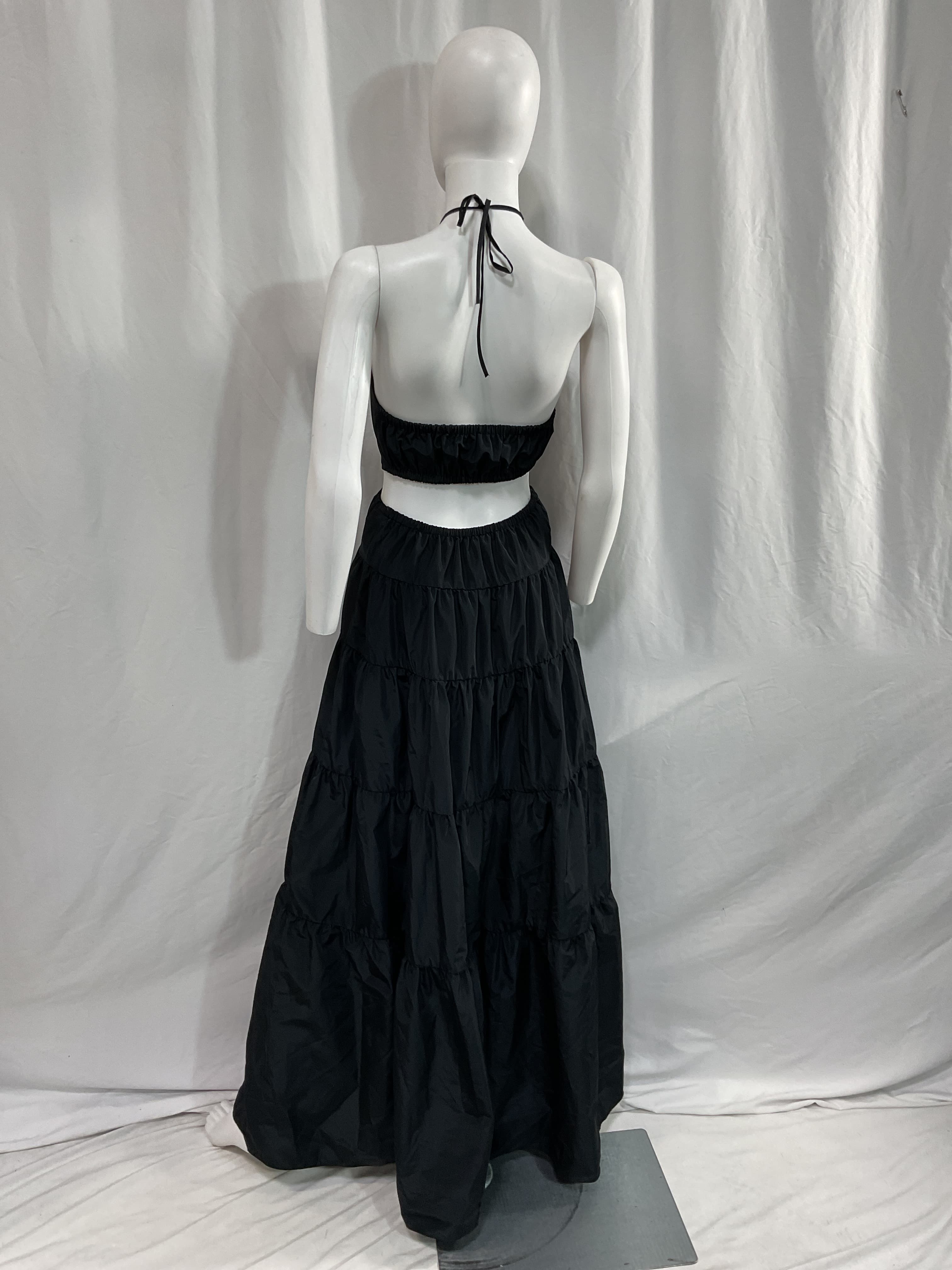 Dome Dress In Black - Image 4