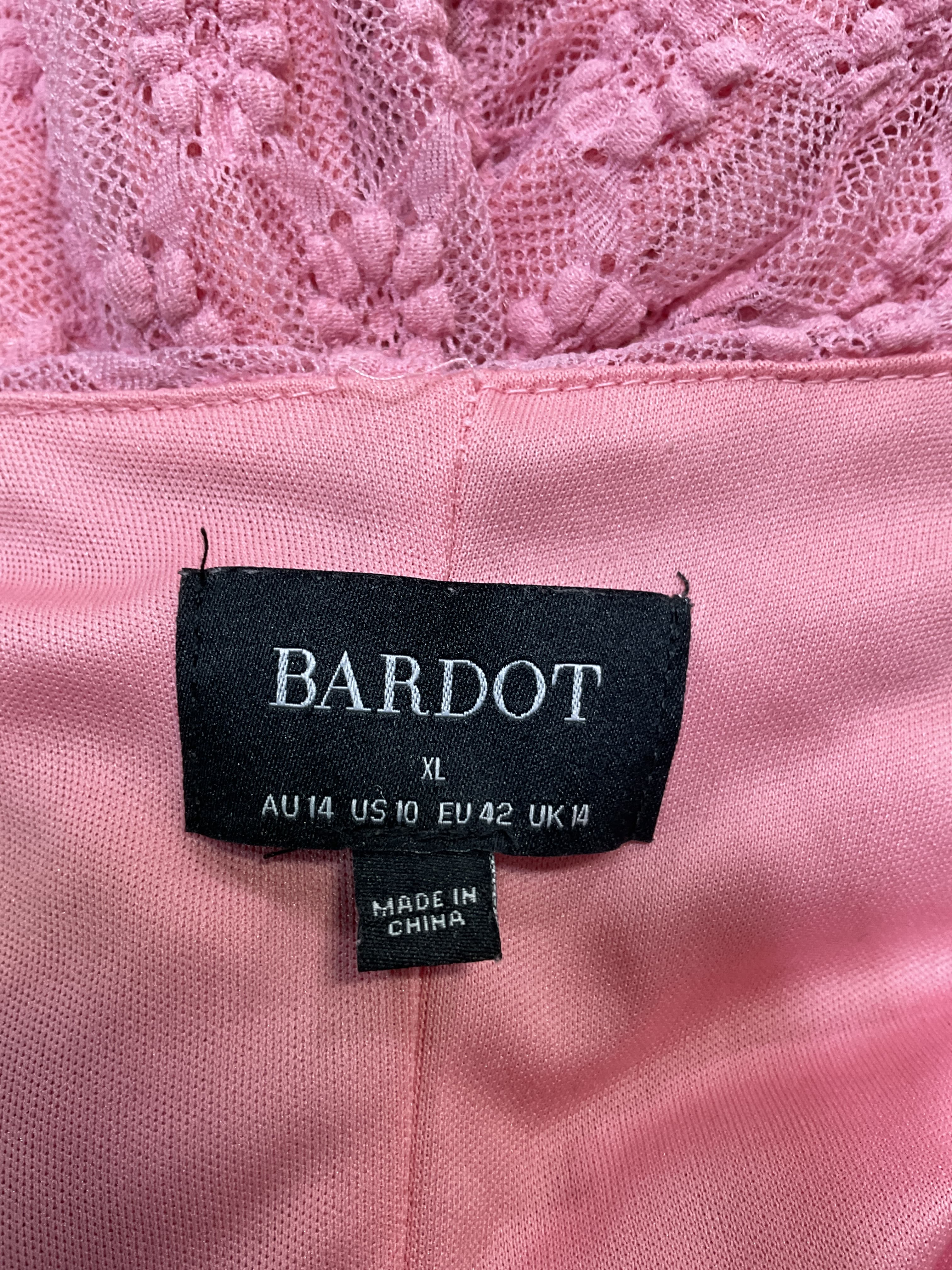 Adoni Midi Dress In Lili Pink - Image 3