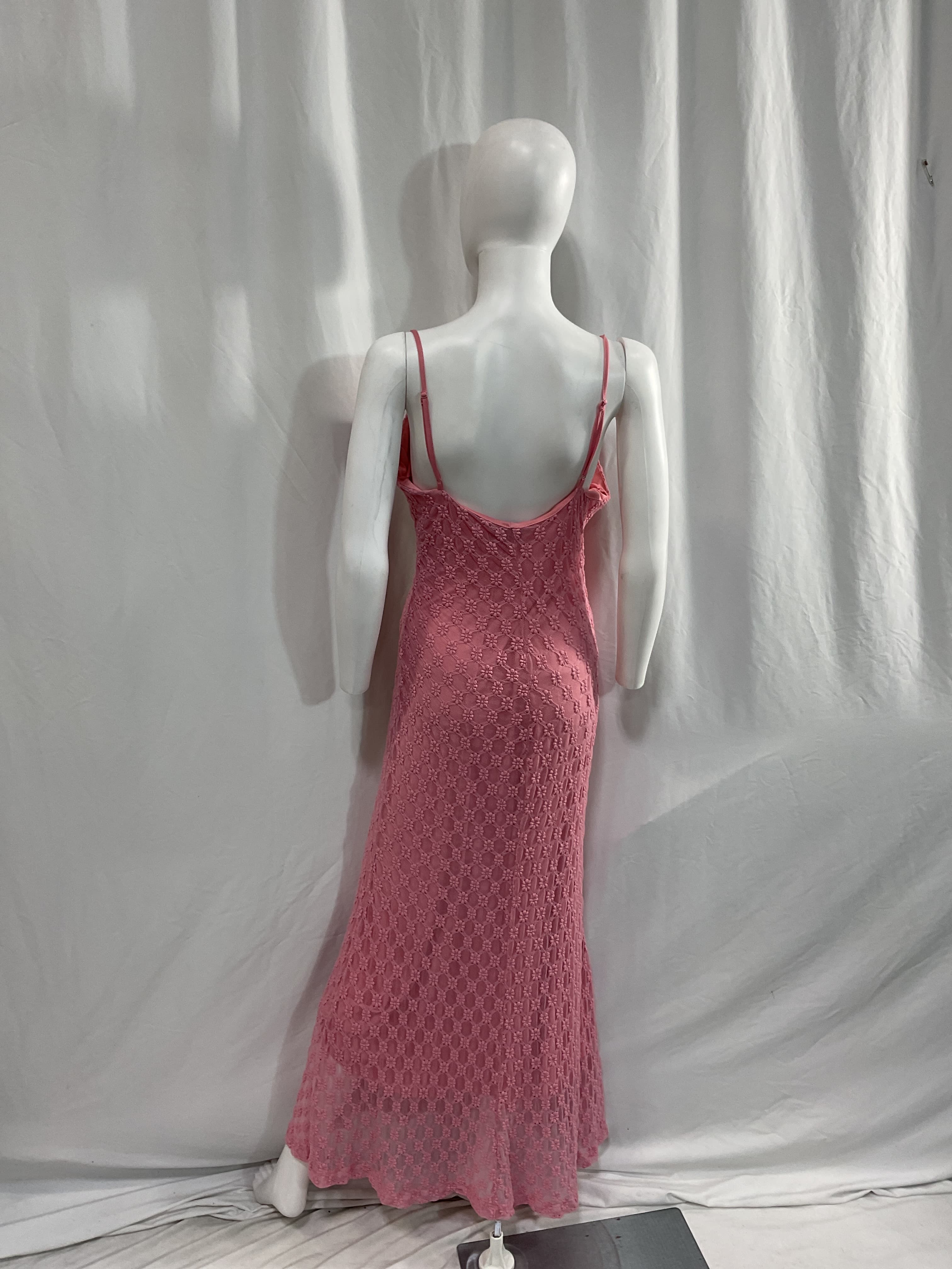 Adoni Midi Dress In Lili Pink - Image 4