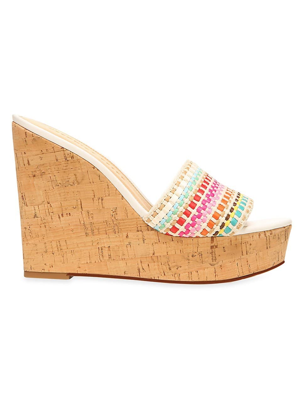 Dali Raffia Wedge Sandals - Image 1