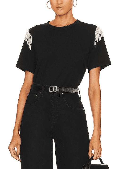 Rumia Tee In Black - Image 1