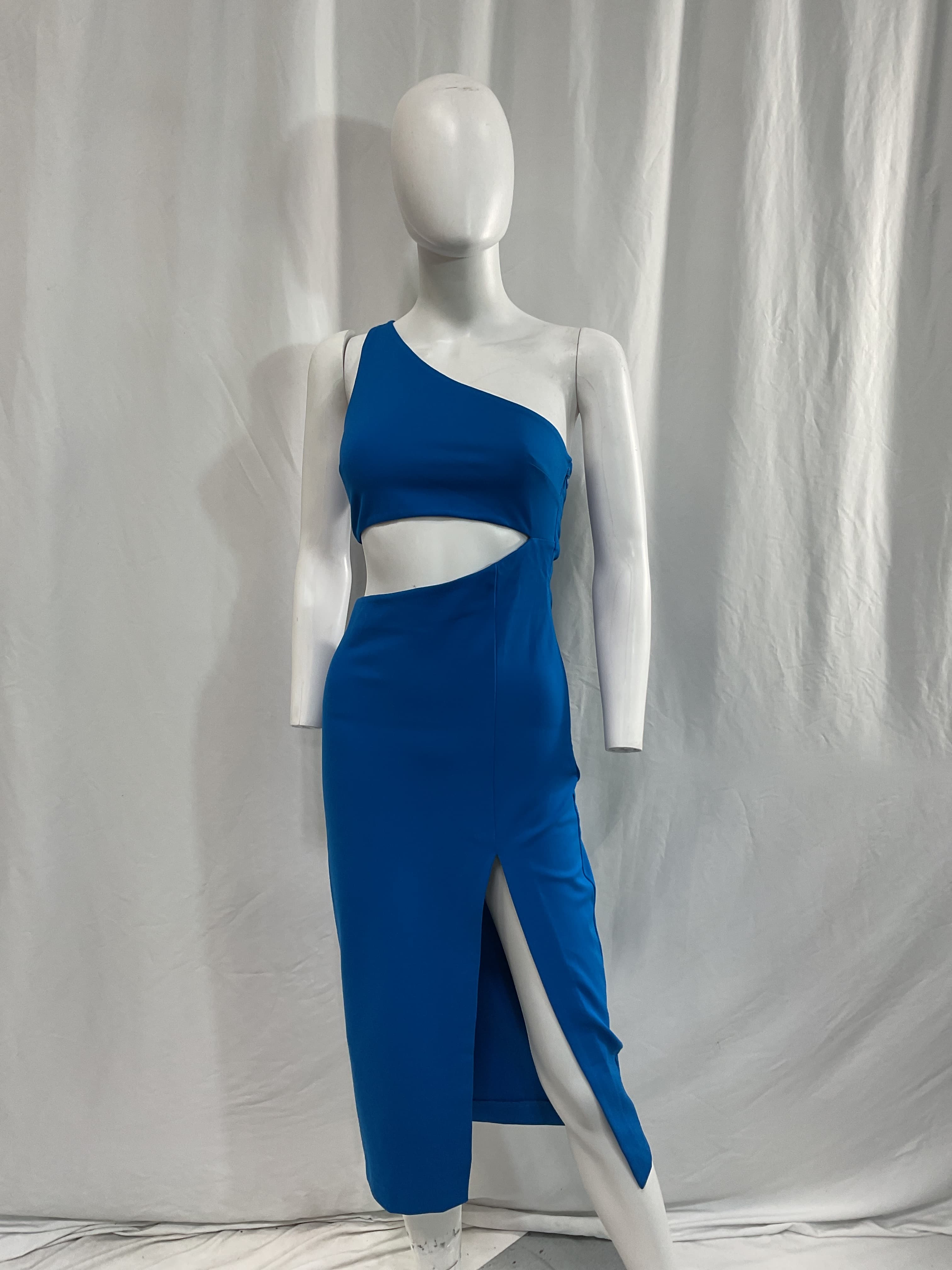 Kody Cutout Midi Dress In Blueberry - Image 2