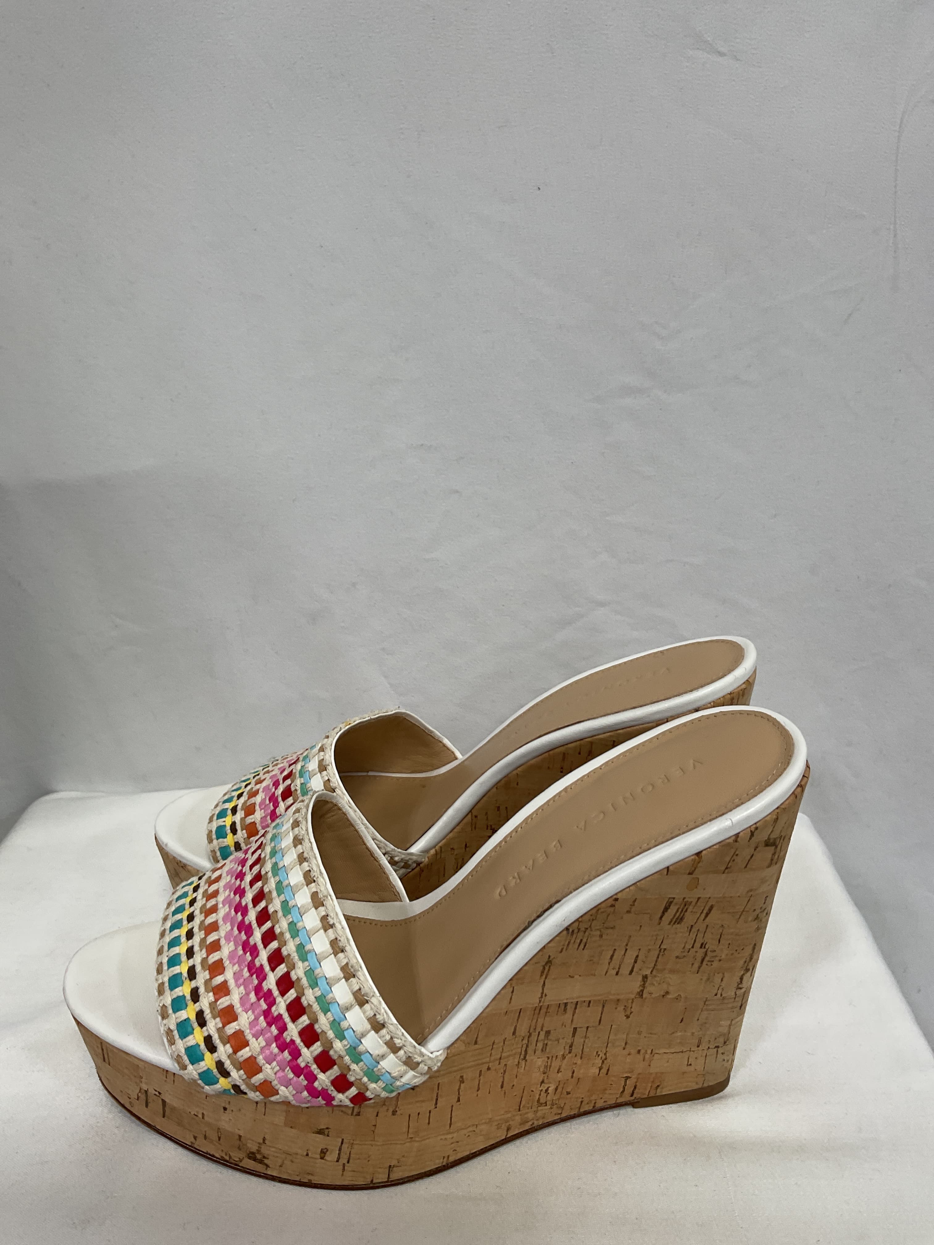 Dali Raffia Wedge Sandals - Image 3