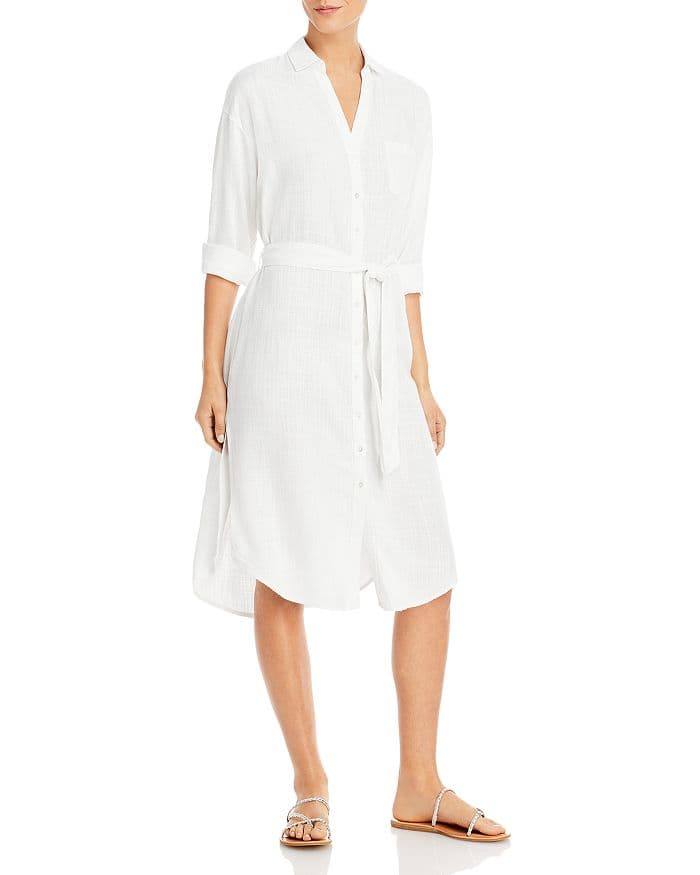 Barcelona Shirt Dress Swim Cover Up - Image 1