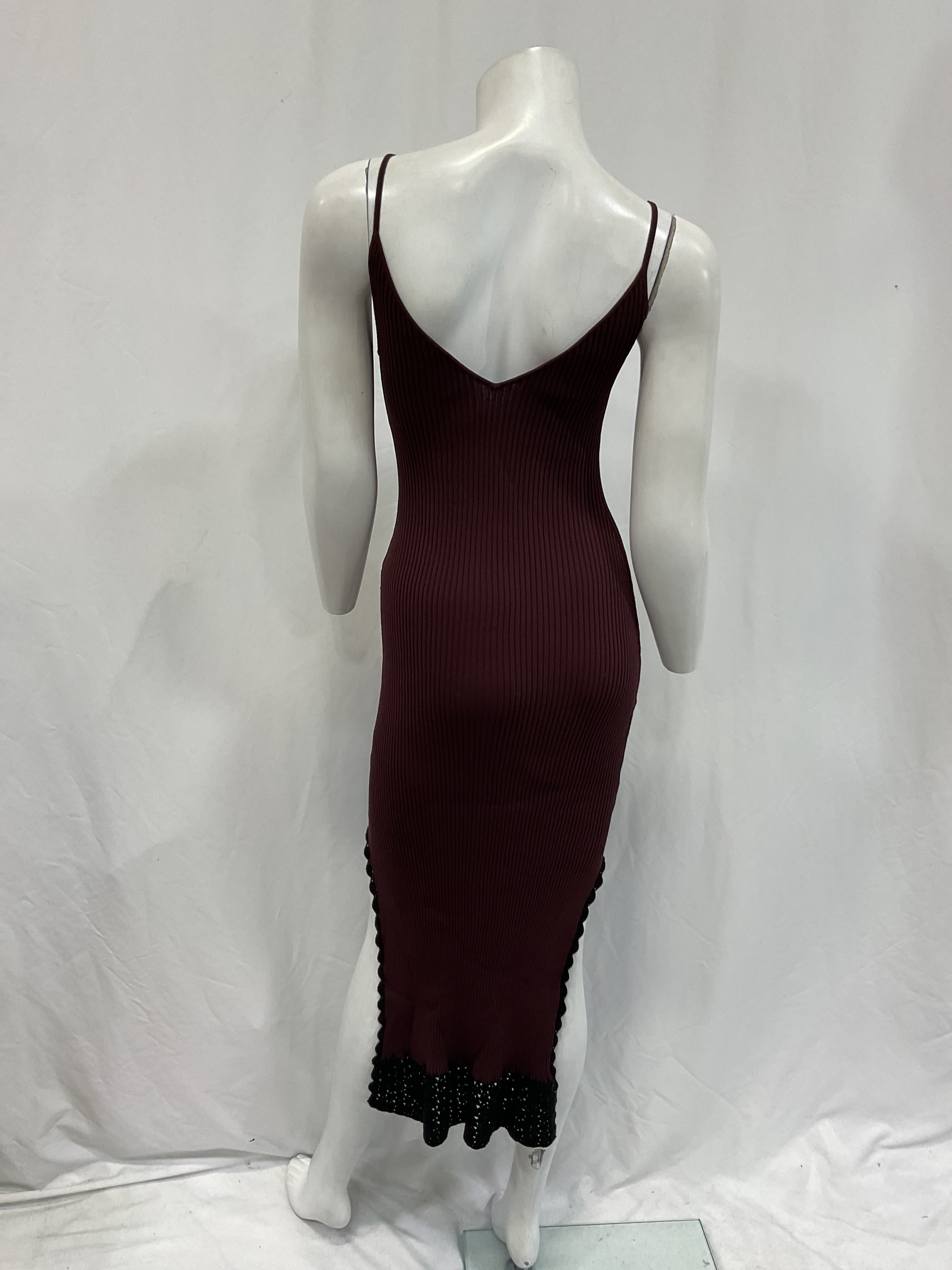 Pleasanton Dress In Espresso & Black - Image 2