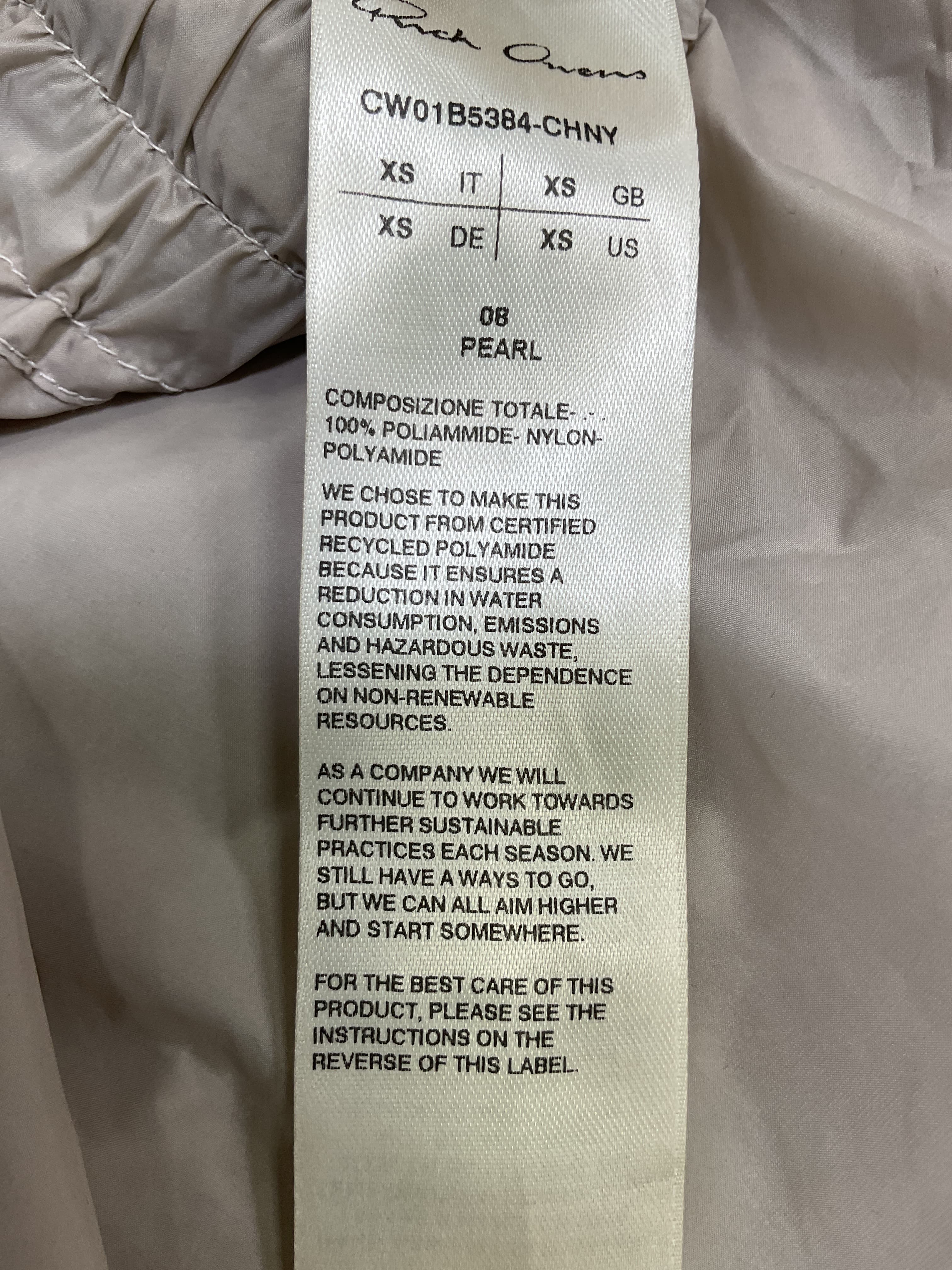 Rick Owens X Champion Nylon Boxer Shorts In Pearl - Image 3