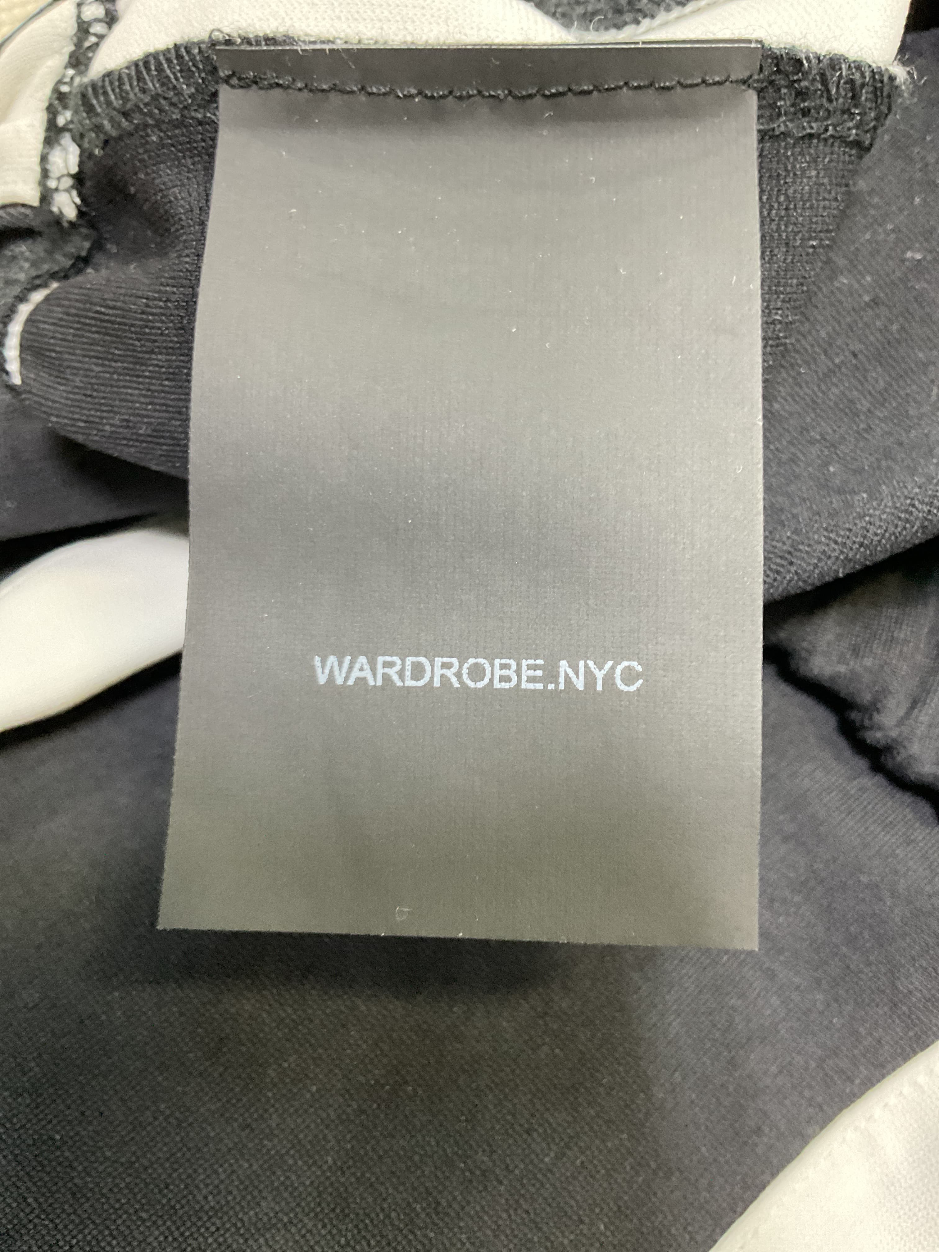 Wardrobe.nyc For Fwrd Stirrup Legging In Black & White - Image 4